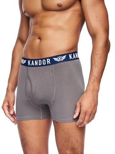 Men's Bambers Boxers 5pk Blue/Red
