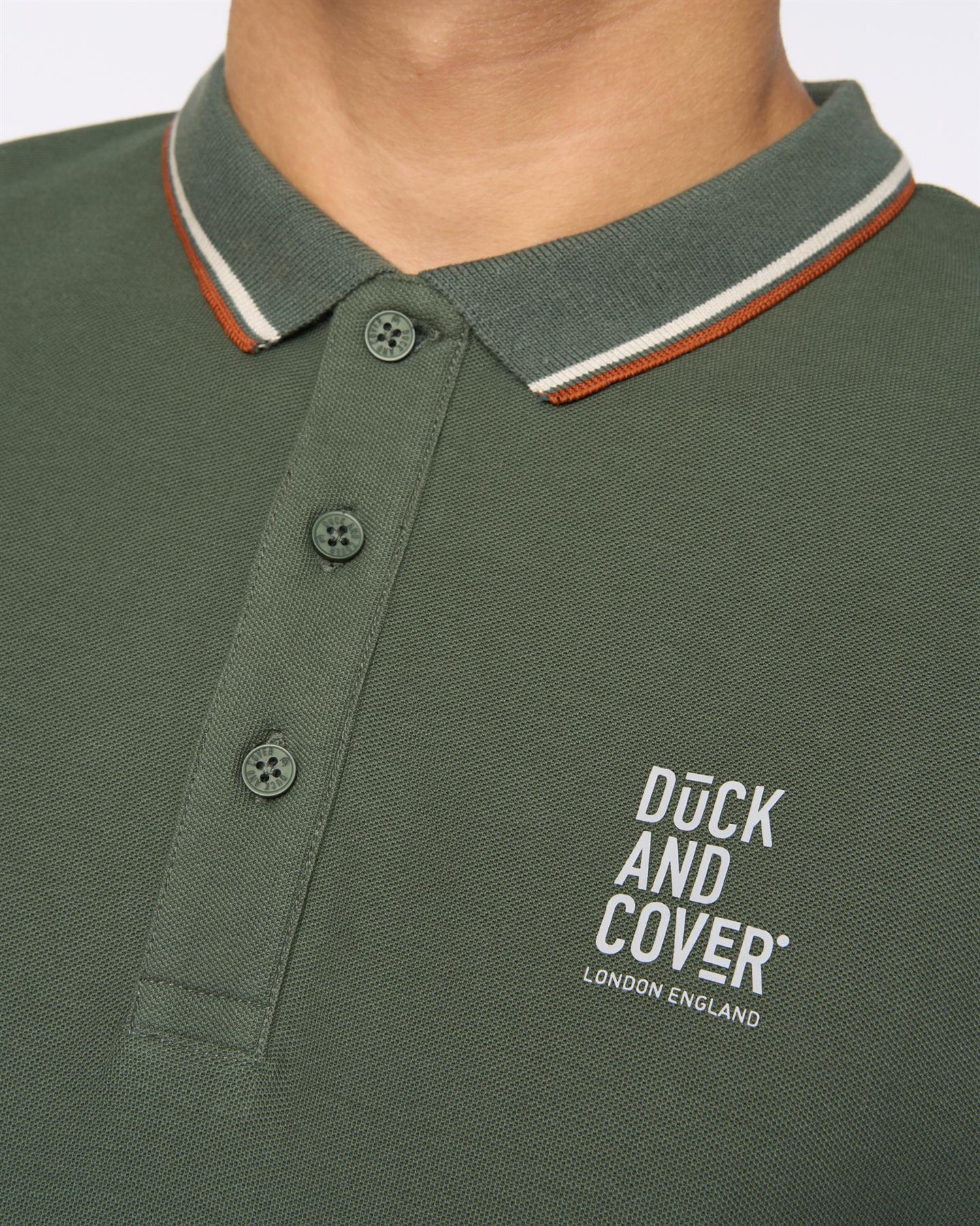 Mens Melports Polo Khaki