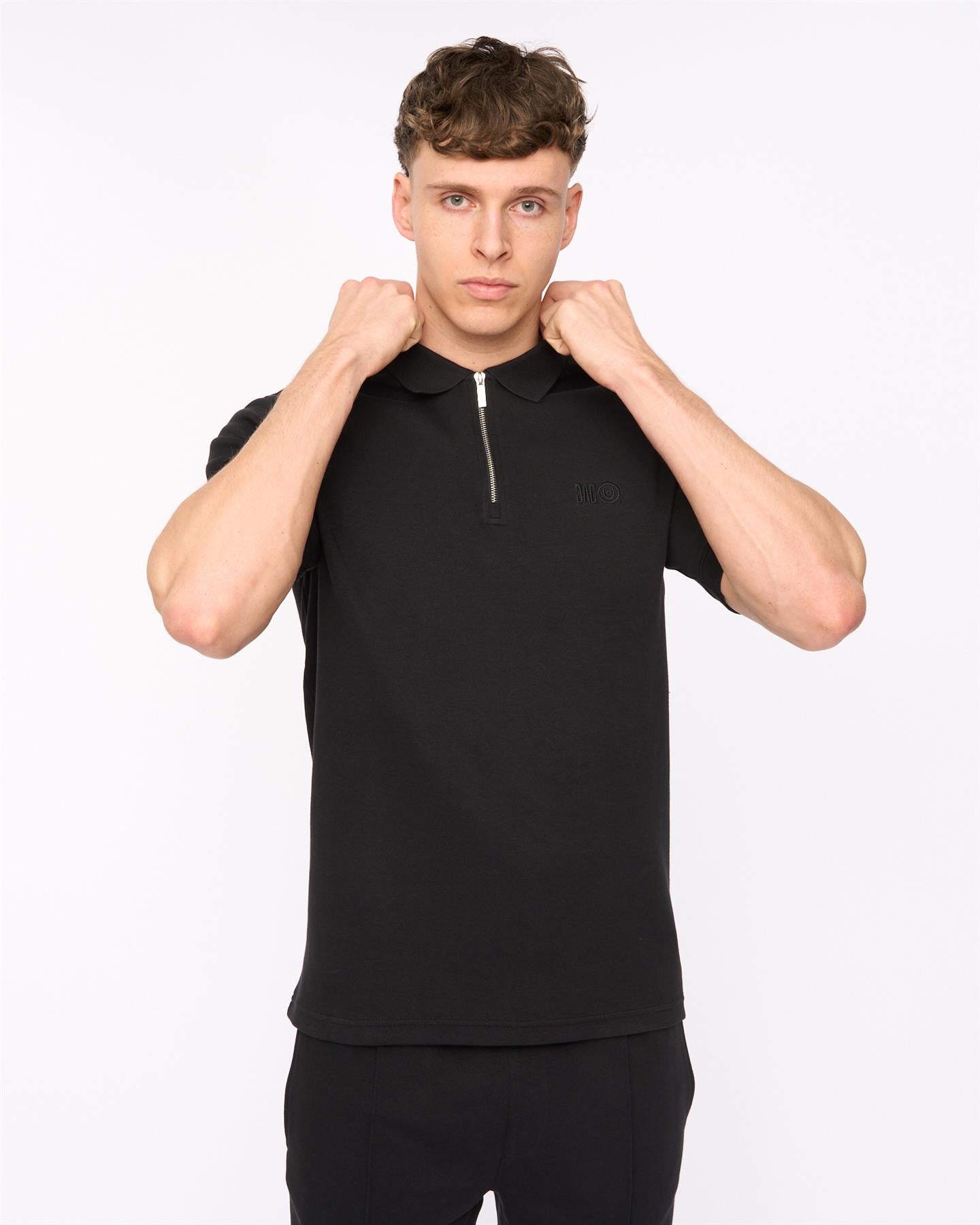Mens Sherborn Polo Black