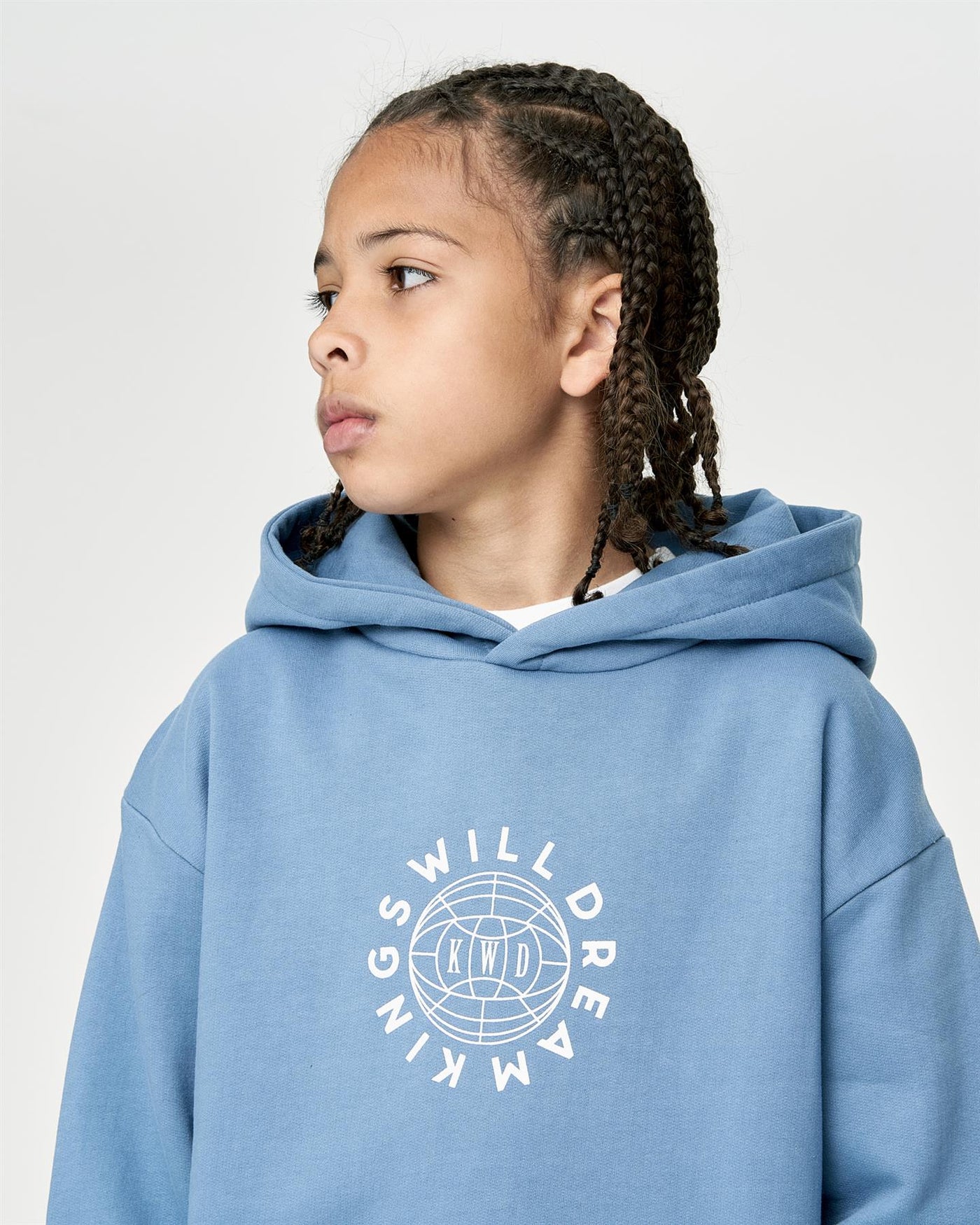Kids Boys Studio Globalise Hoodie Blue