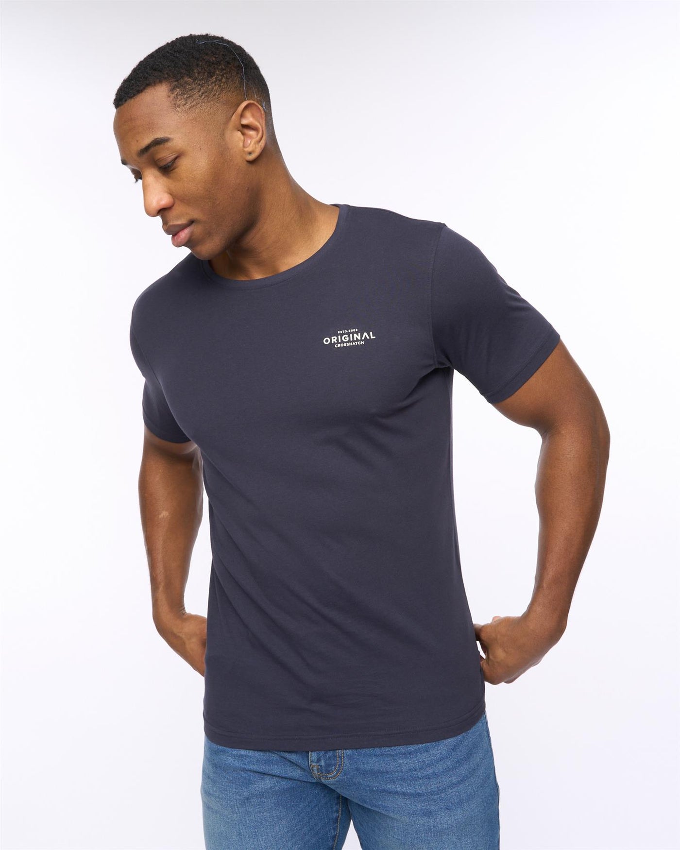 Mens Basicblues T-Shirt 5pk Assorted
