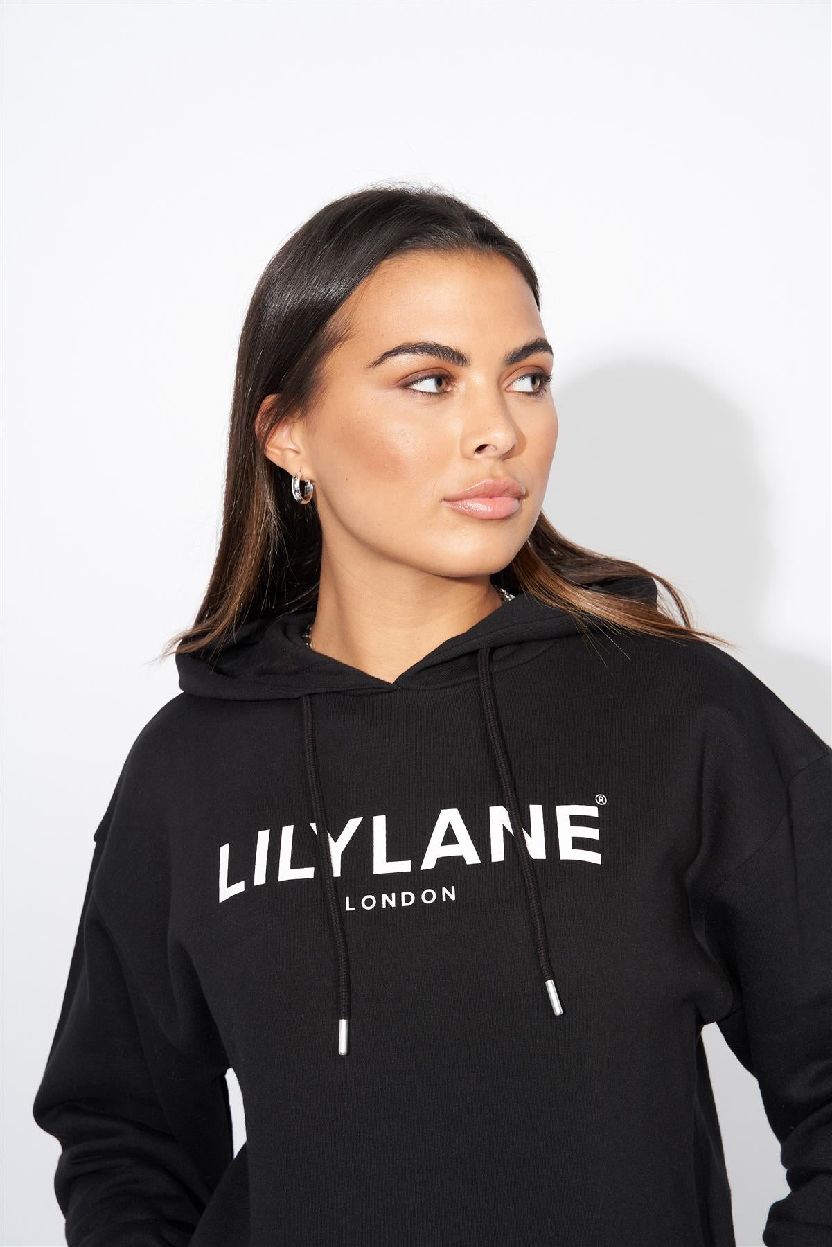 Ladies Lily Lane Ximena Hoodie Black