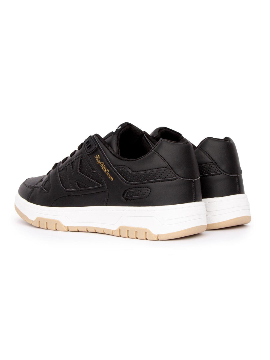 Mens Studio Kay Skater Trainers Black/Grey