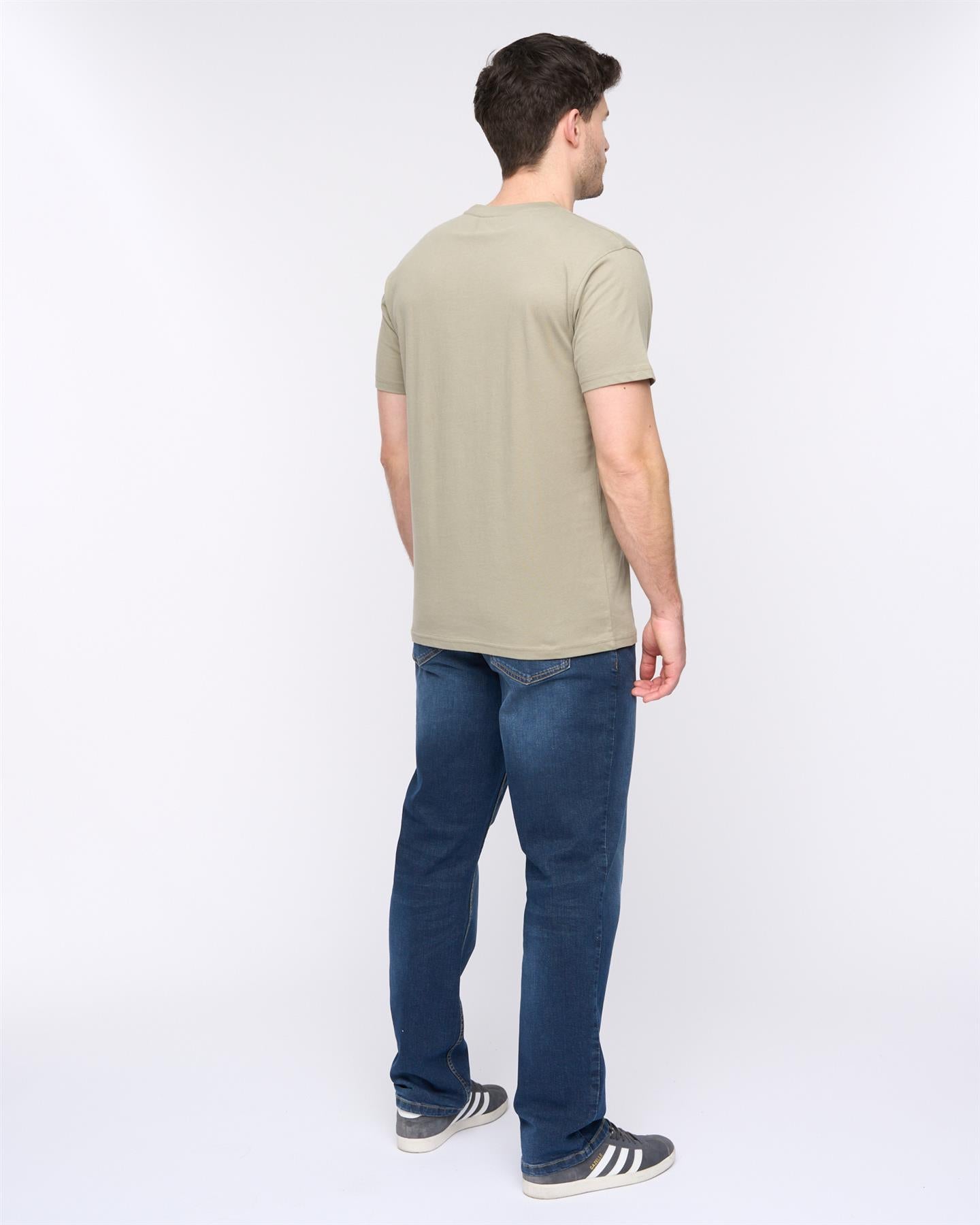 Mens Squarelarge T-Shirt Sage