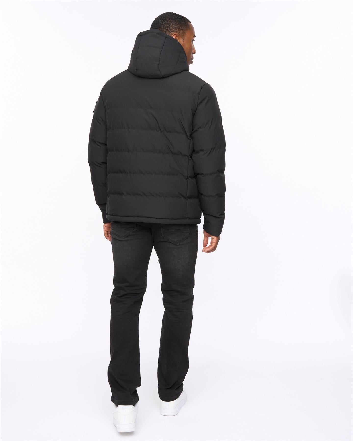 Mens Kampnew Embossed Jacket Black