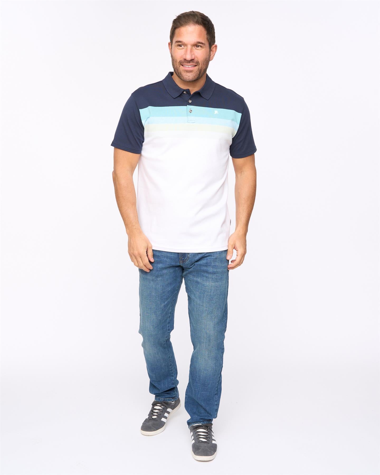 Mens Danson Polo Navy