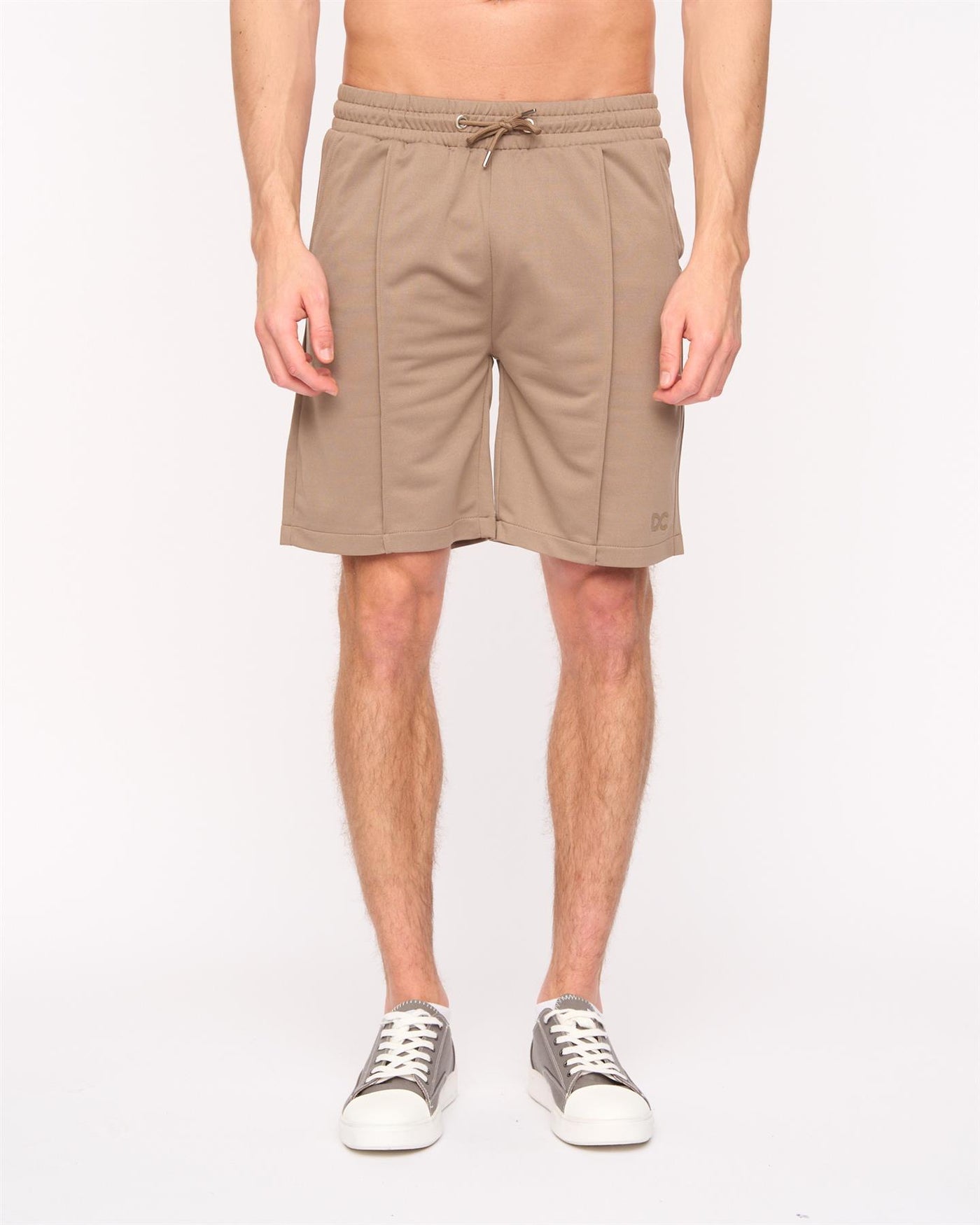 Mens Medford Polo & Shorts Set Taupe