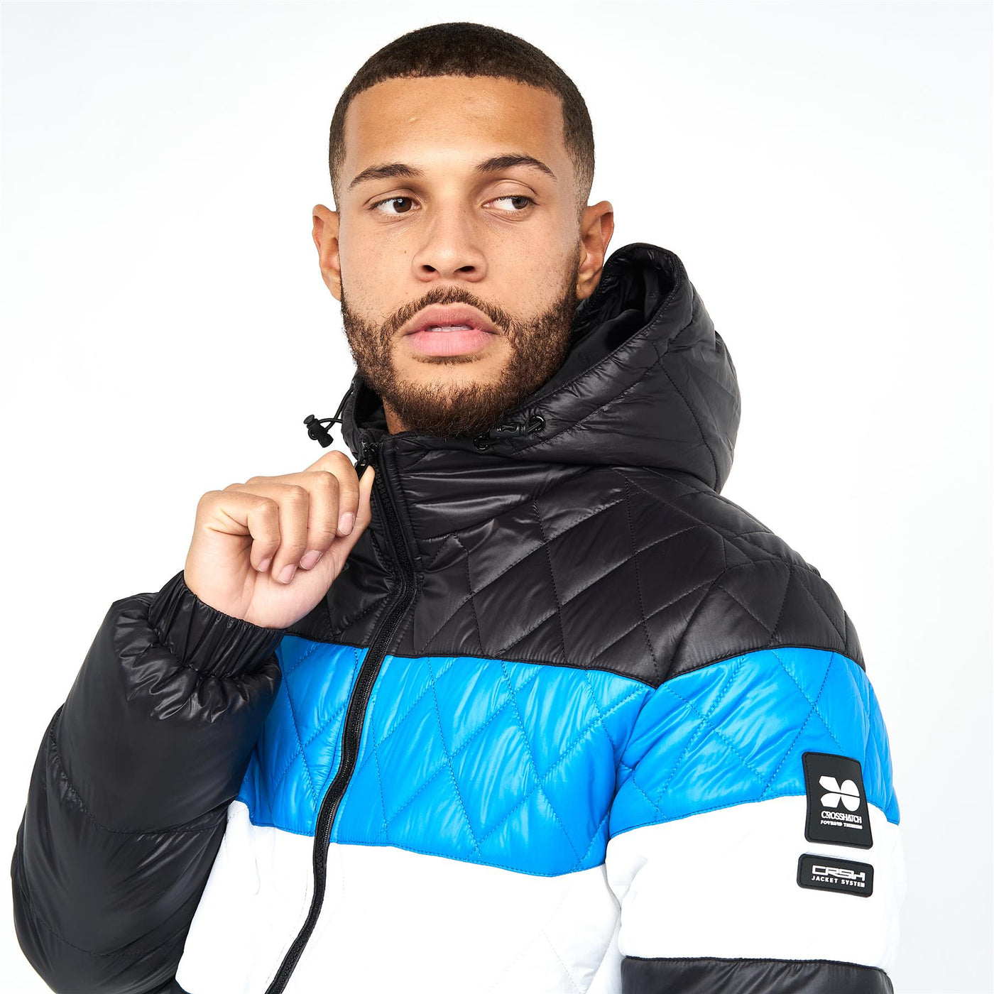 Mens Pelmarsh Jacket Black/Blue