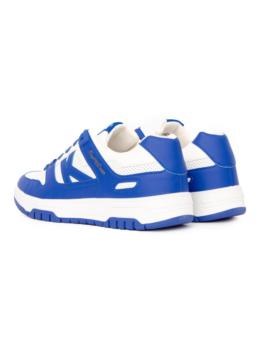 Mens Studio Kay Skater Trainers Blue/White