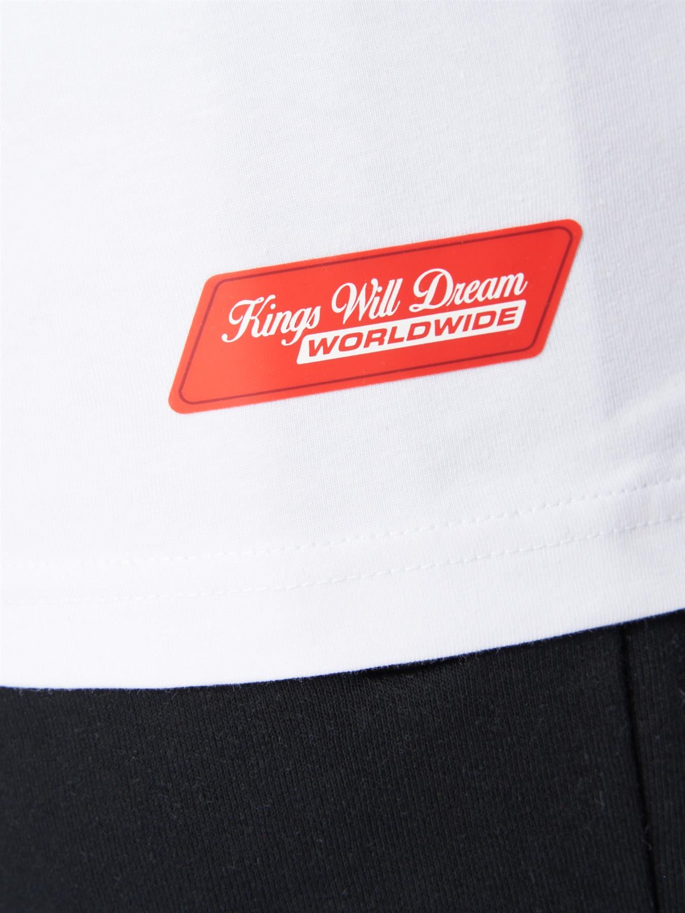 Fracture T-Shirt Optic White / Orange