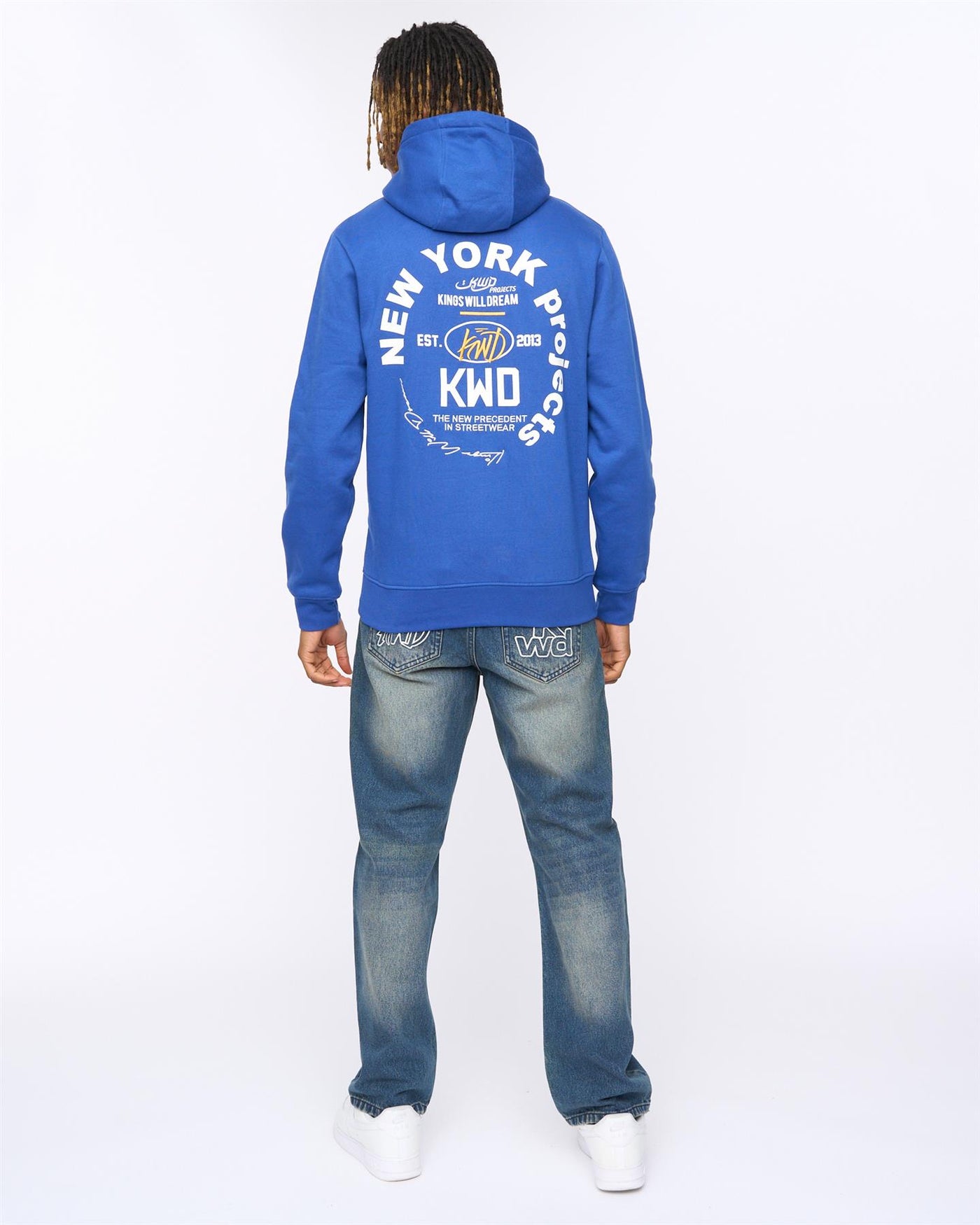 Mens Mobalot Hoodie Blue