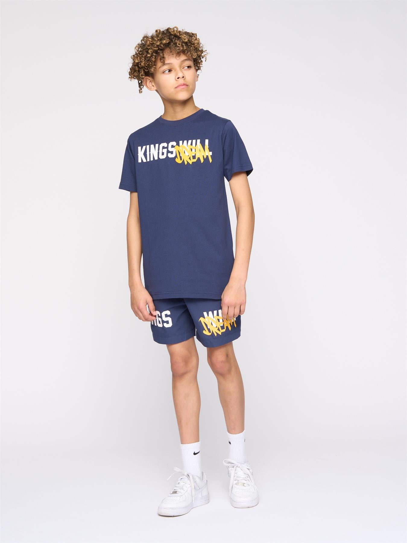 Kids Boys Tagged T-Shirt Navy