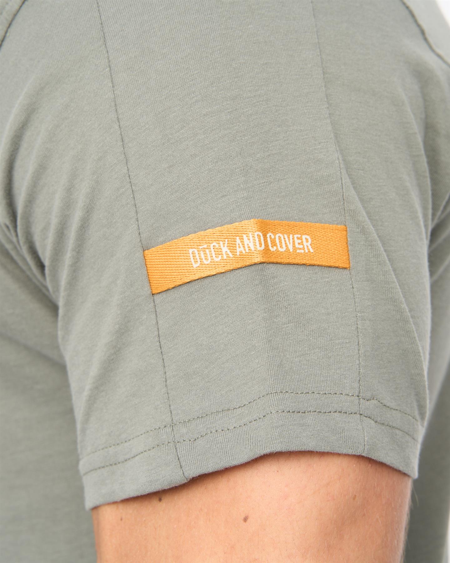 Mens Skullmatic T-Shirt Dark Olive