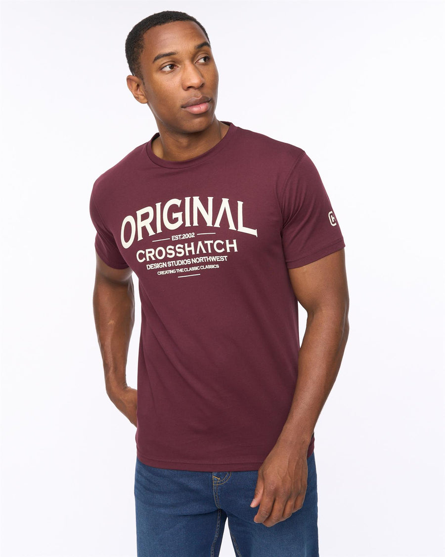Mens Vintarge T-Shirt Raisin