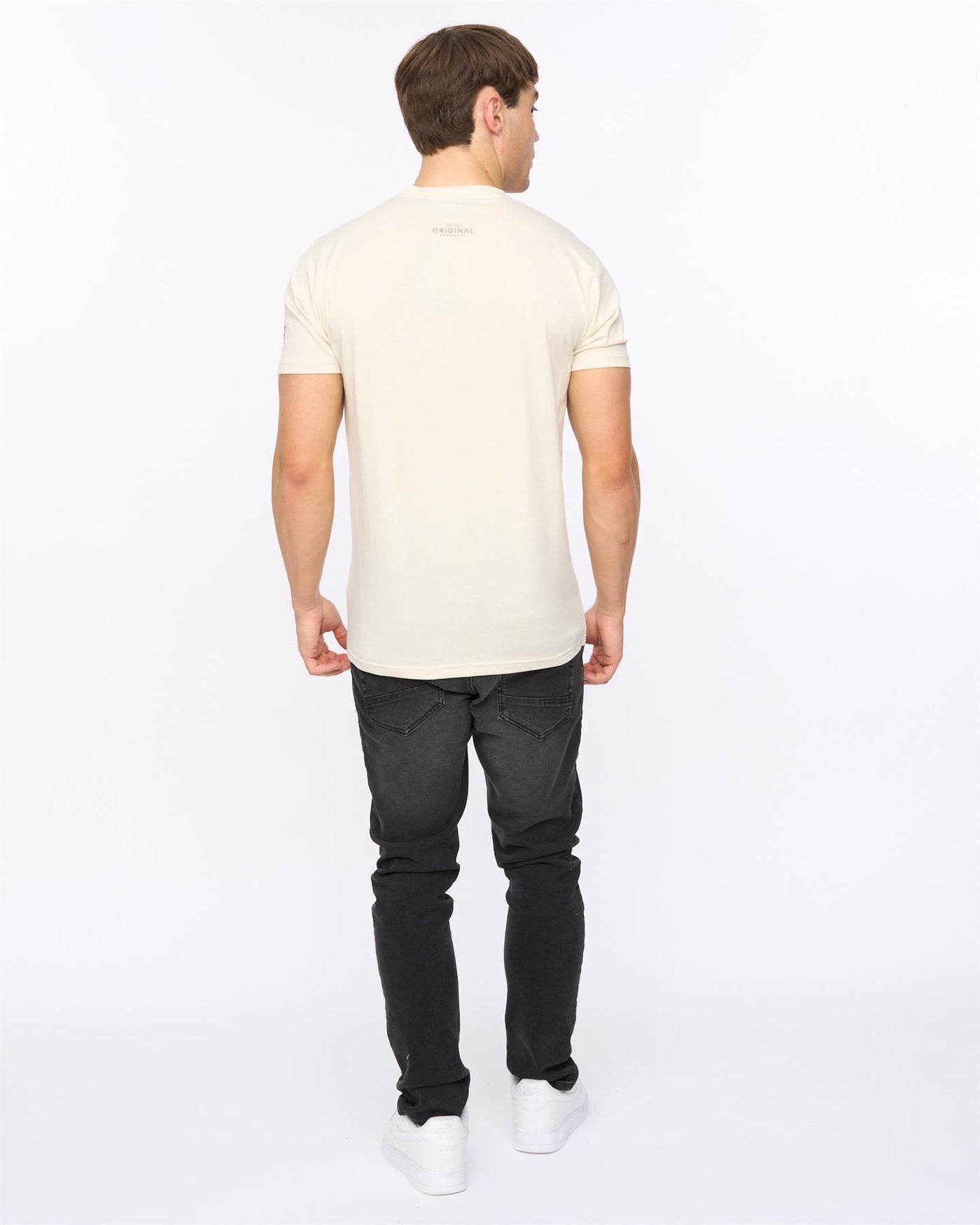 Mens Hybridge T-Shirt Off White