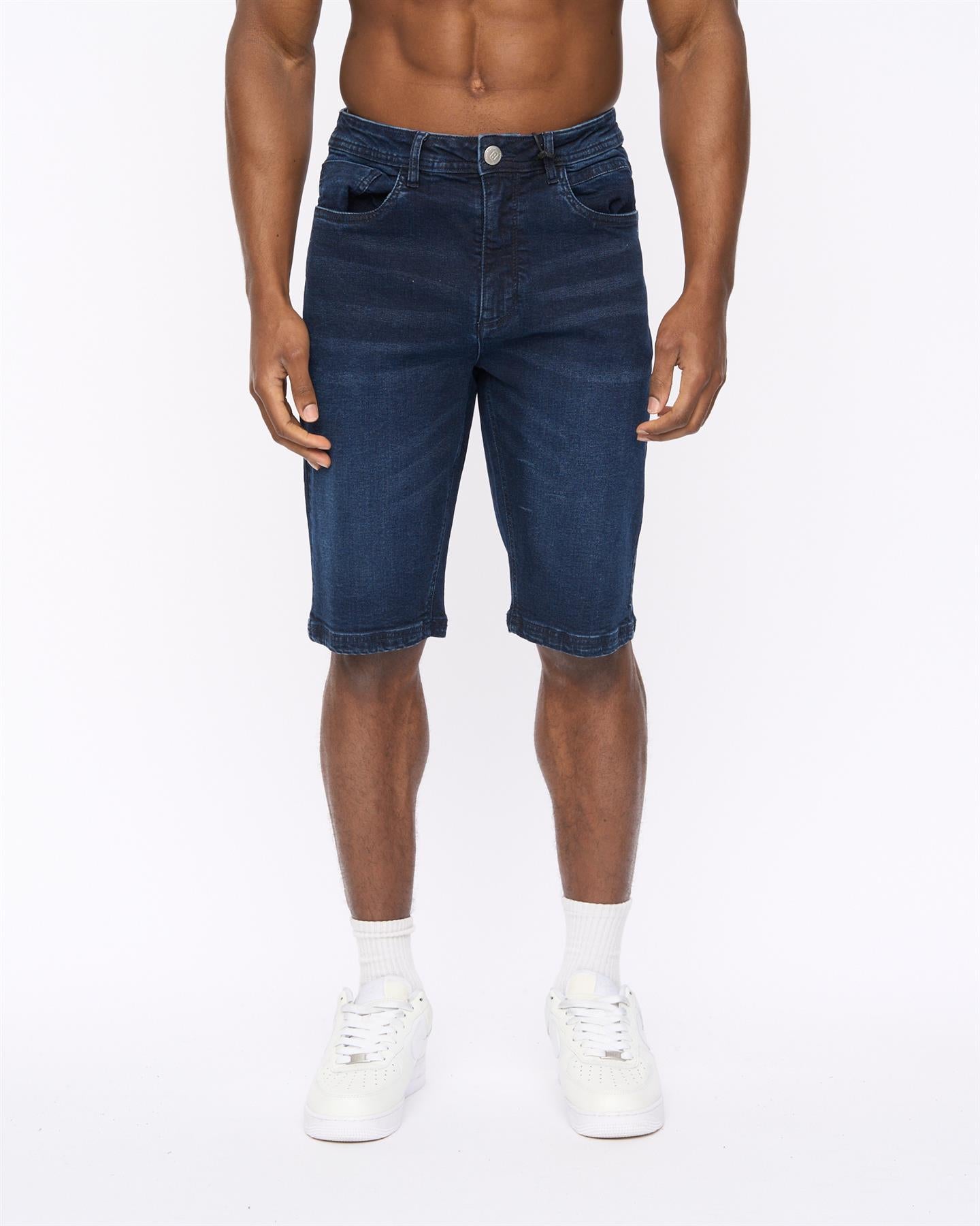Mens Hammersmith Denim Shorts Dark Wash