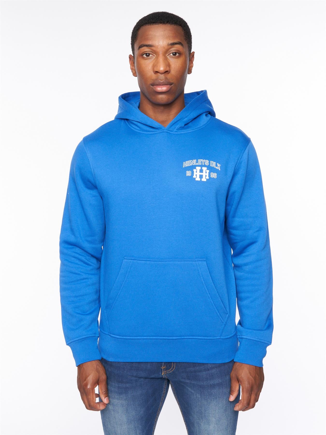 Mens Edgeton Hoodie Blue