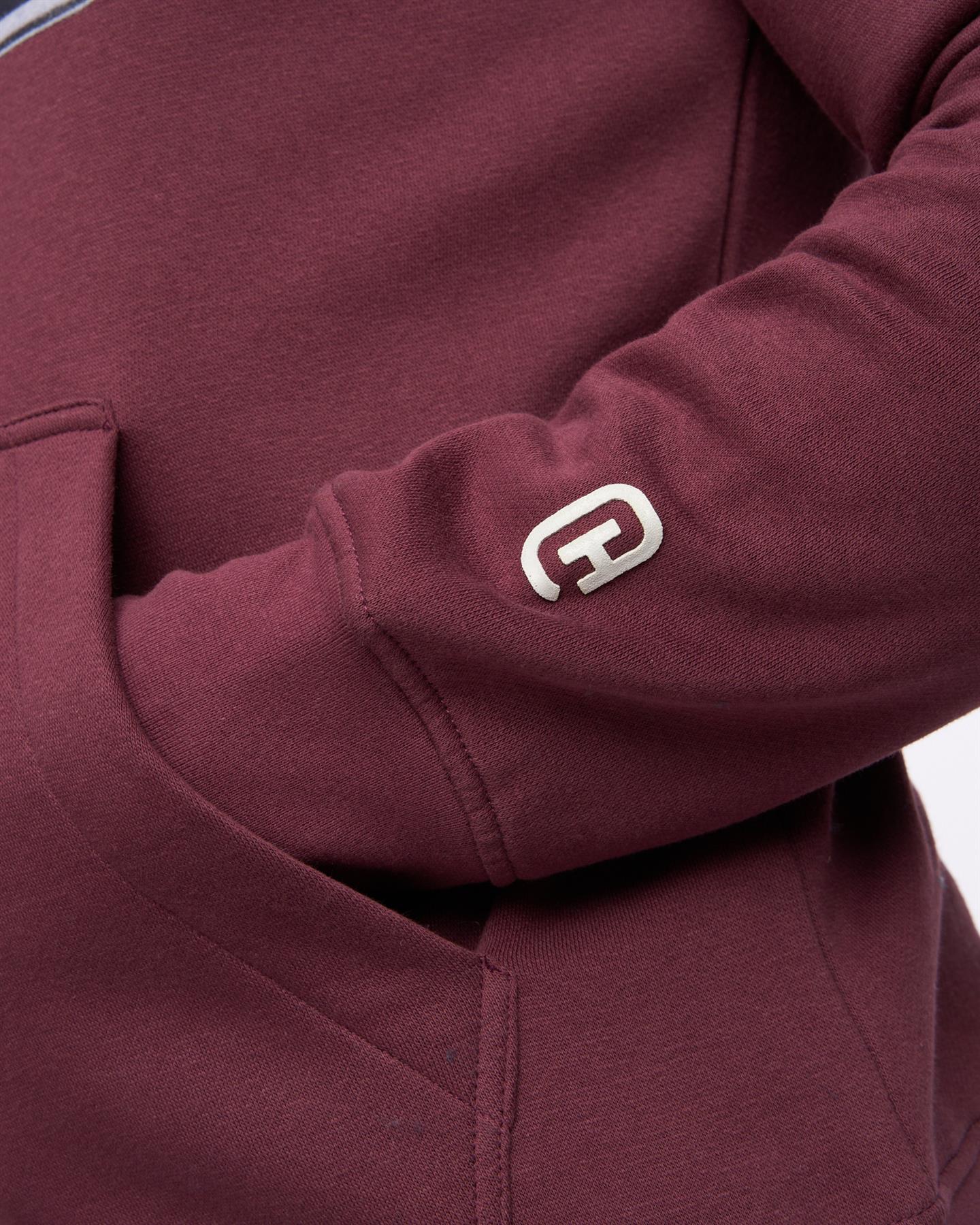 Mens Hellmere Hoodie Raisin
