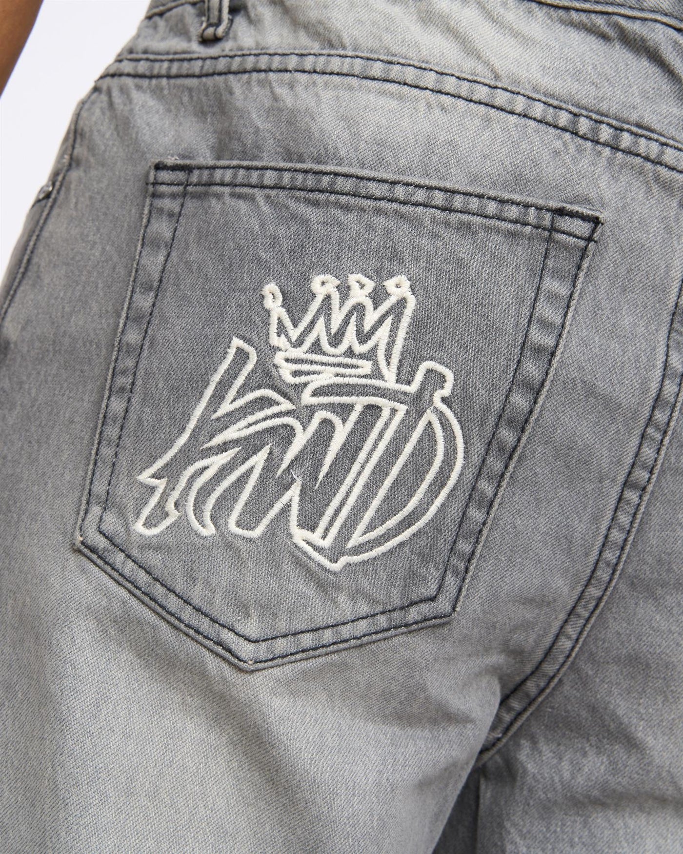 Mens Dubback Jeans Grey Wash