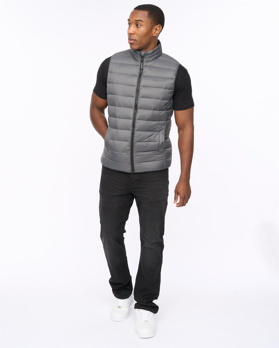 Mens Gattering MVE Gilet Charcoal