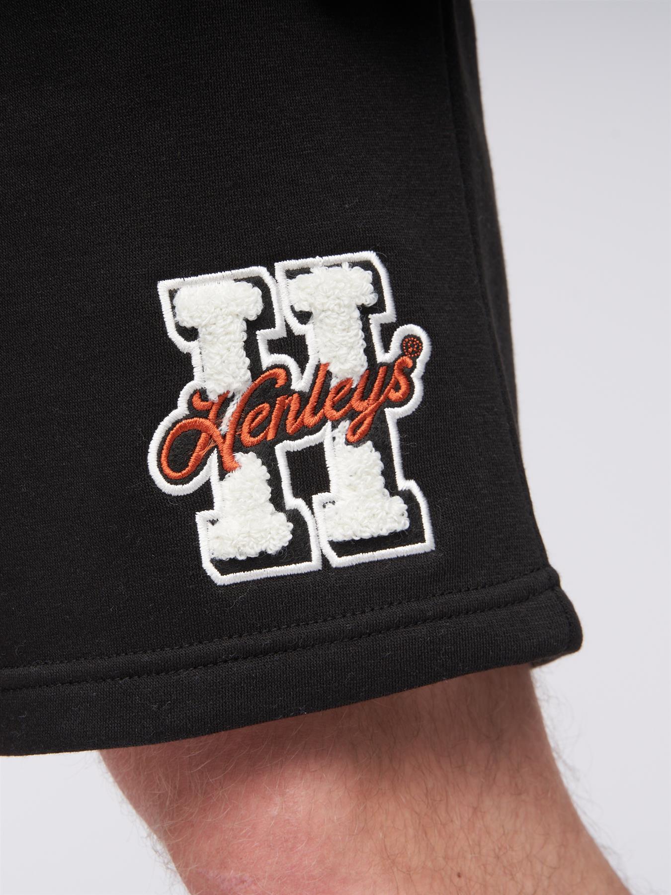 Mens Aitchen Jog Shorts Black