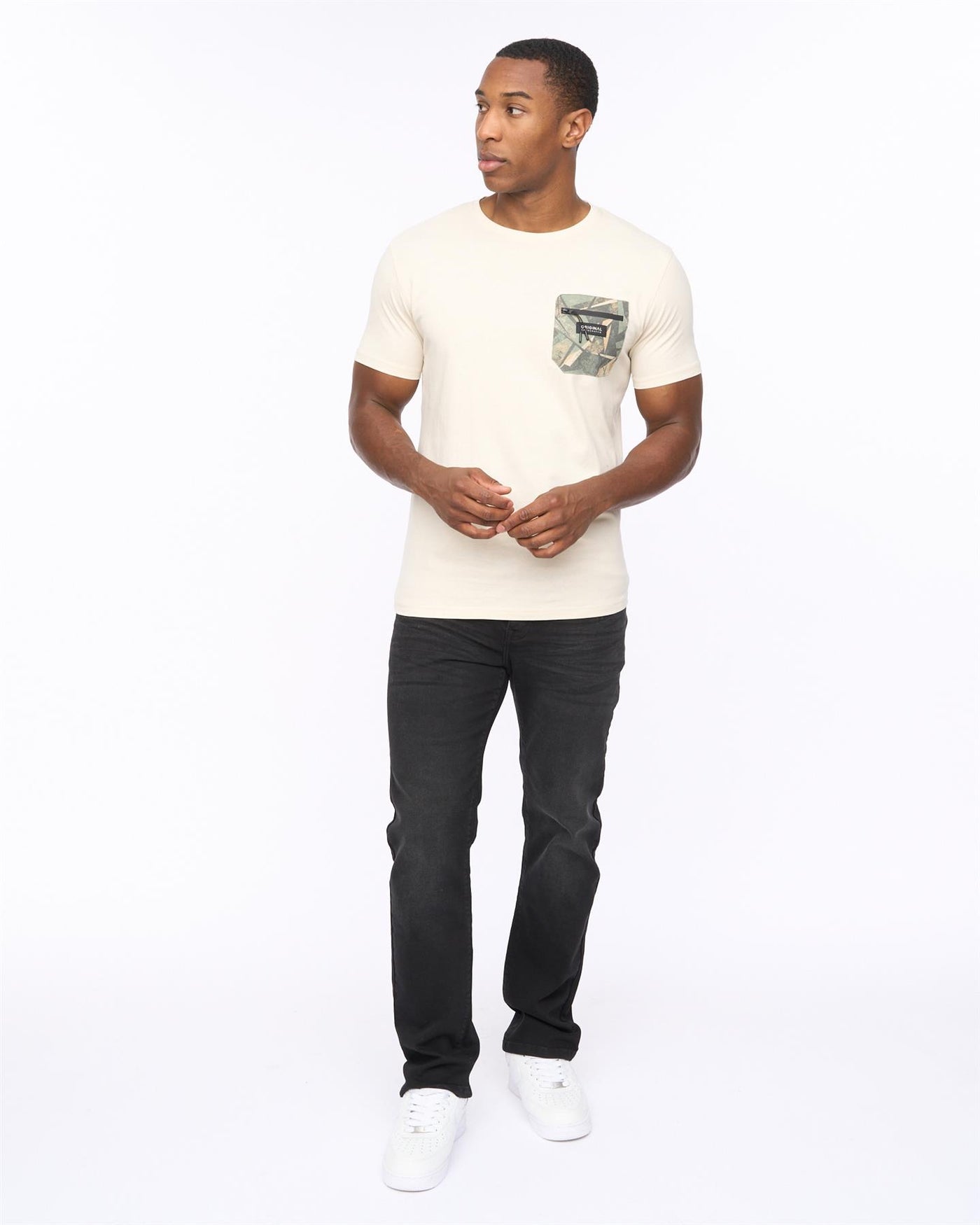 Mens Campbox T-Shirt Off White
