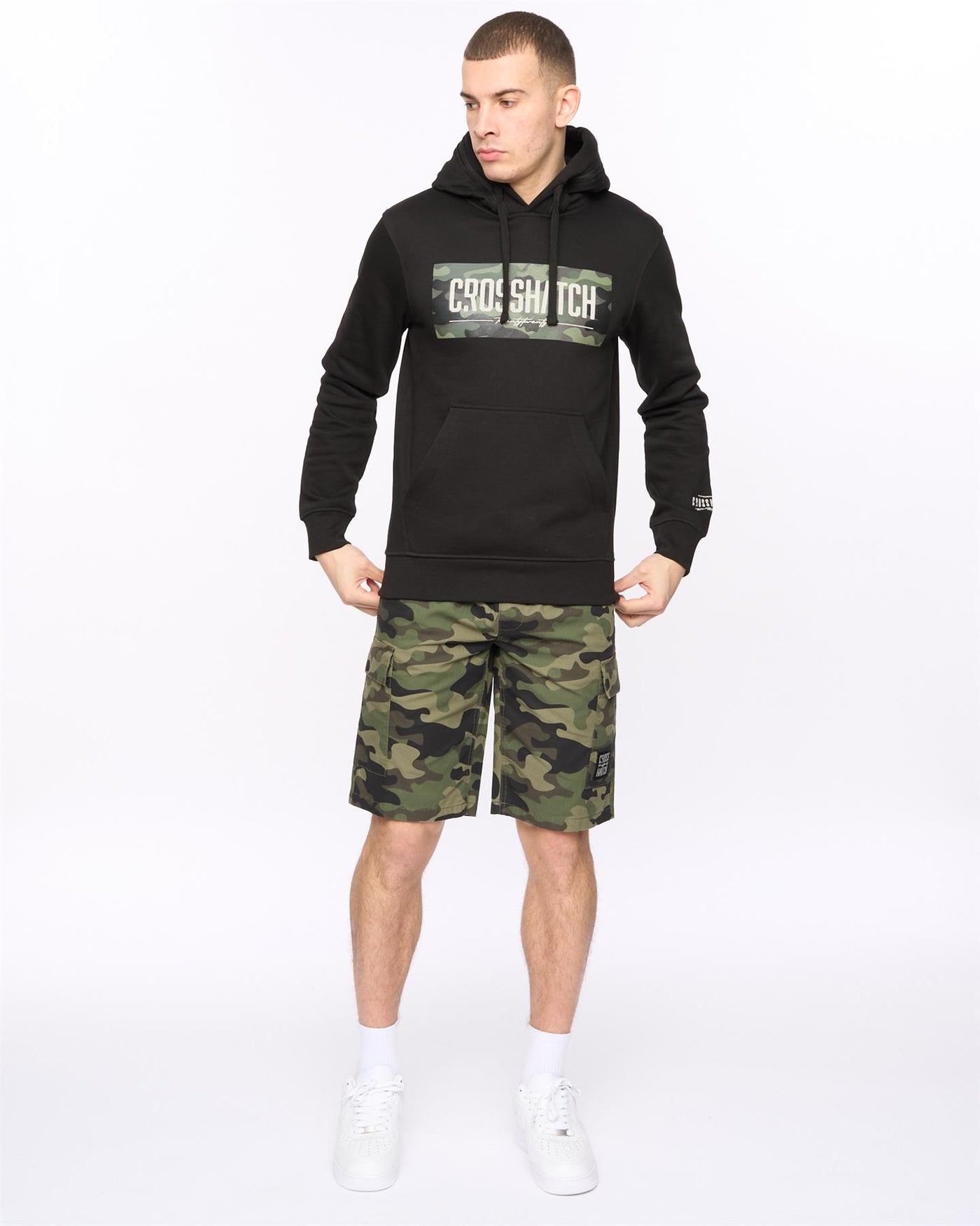 Mens Camtort Hoodie Black