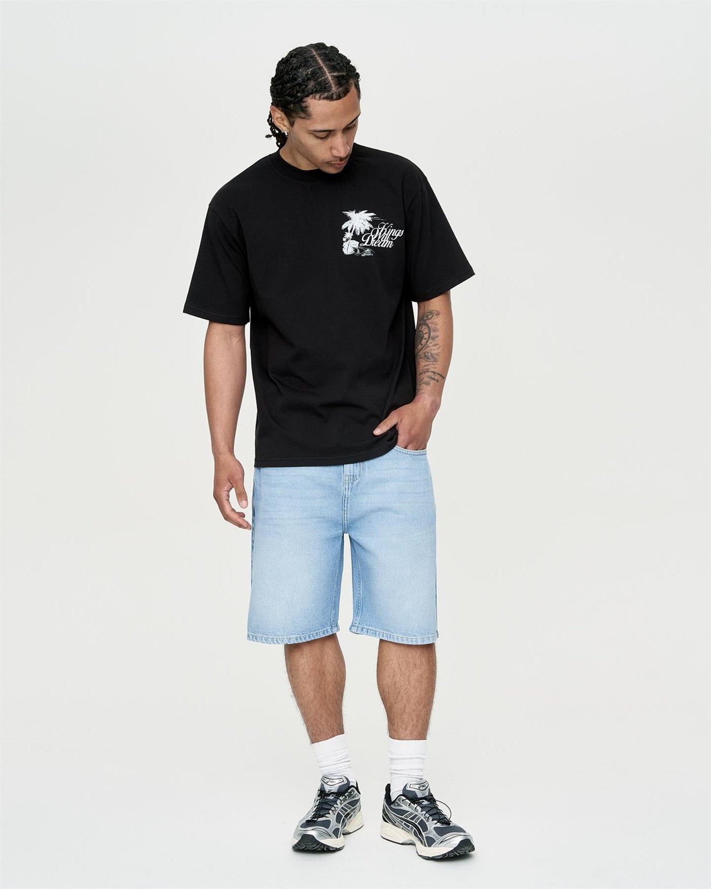 Mens Studio Hotel Tropicana T-Shirt Black