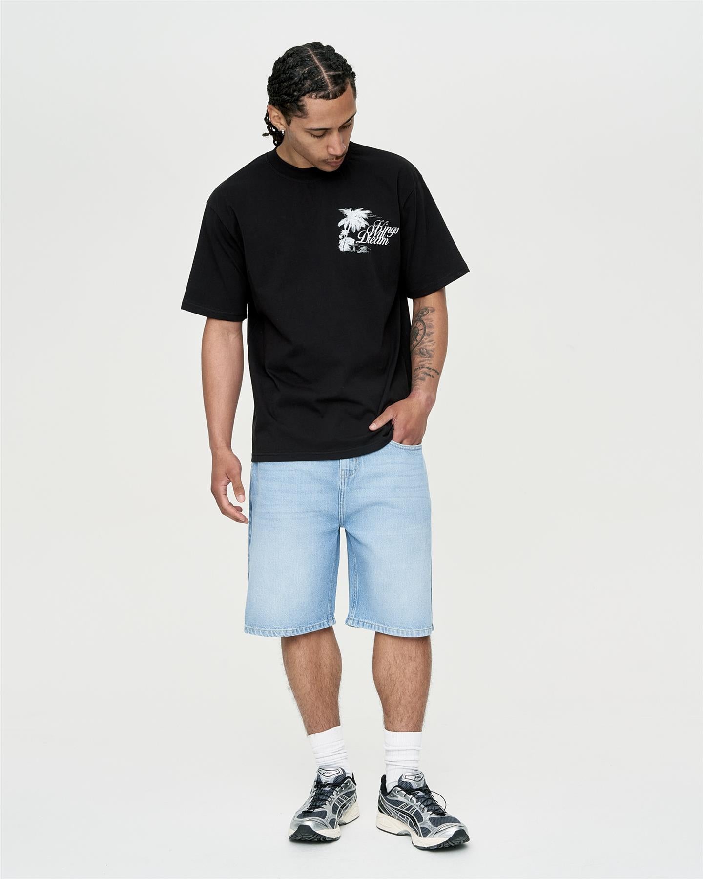 Mens Studio Hotel Tropicana T-Shirt Black