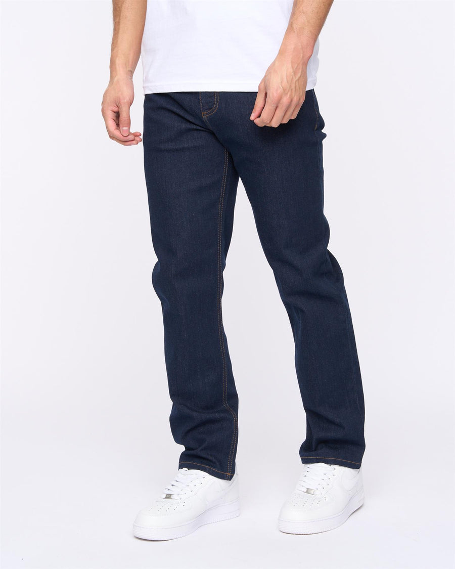 Mens Breeze Straight Fit Jeans Raw