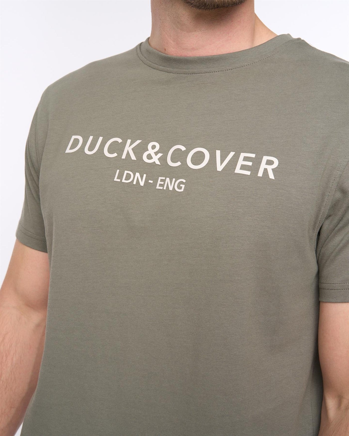 Mens Chamata T-Shirt Green Slate