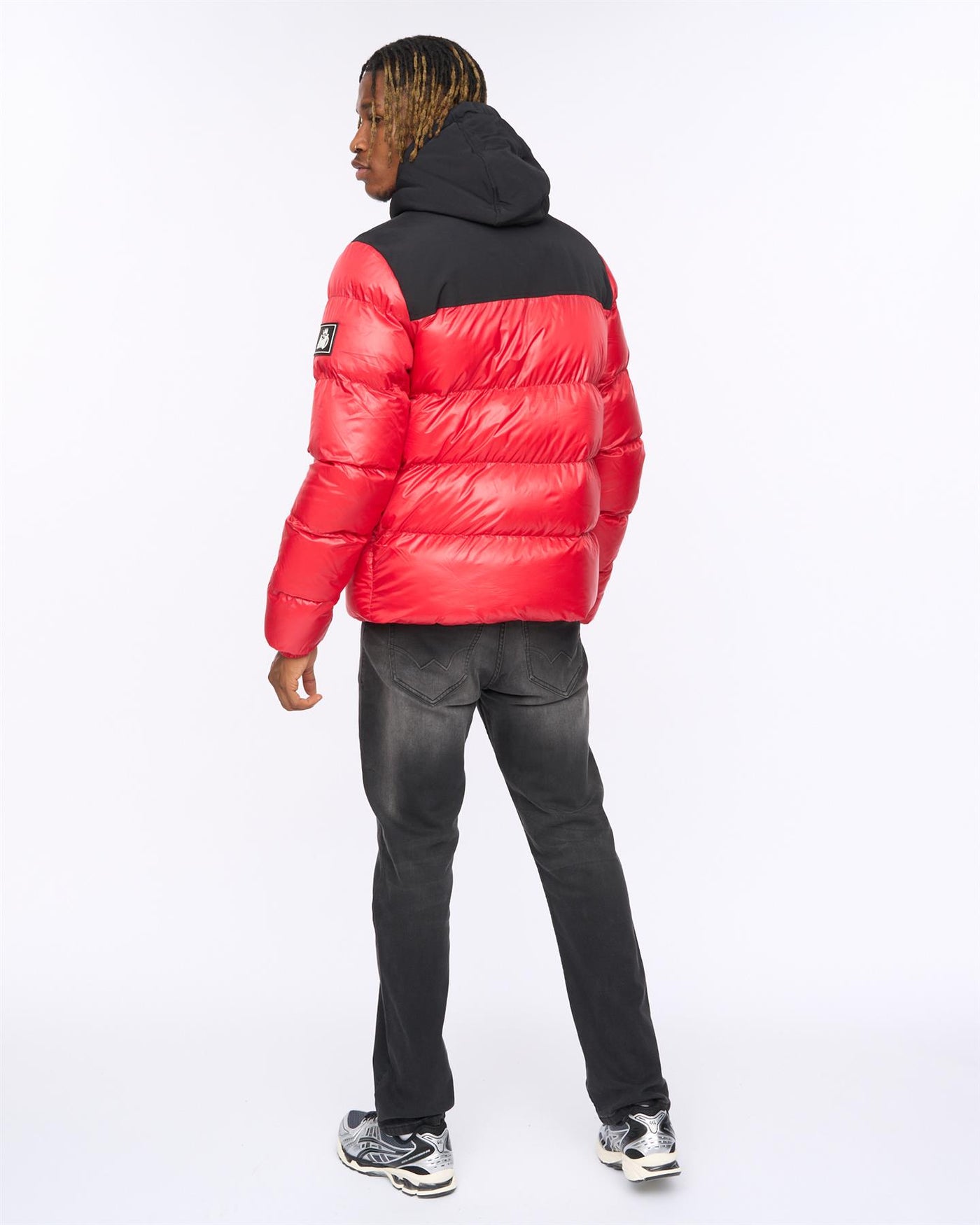 Mens Summs Puffer Jacket Red