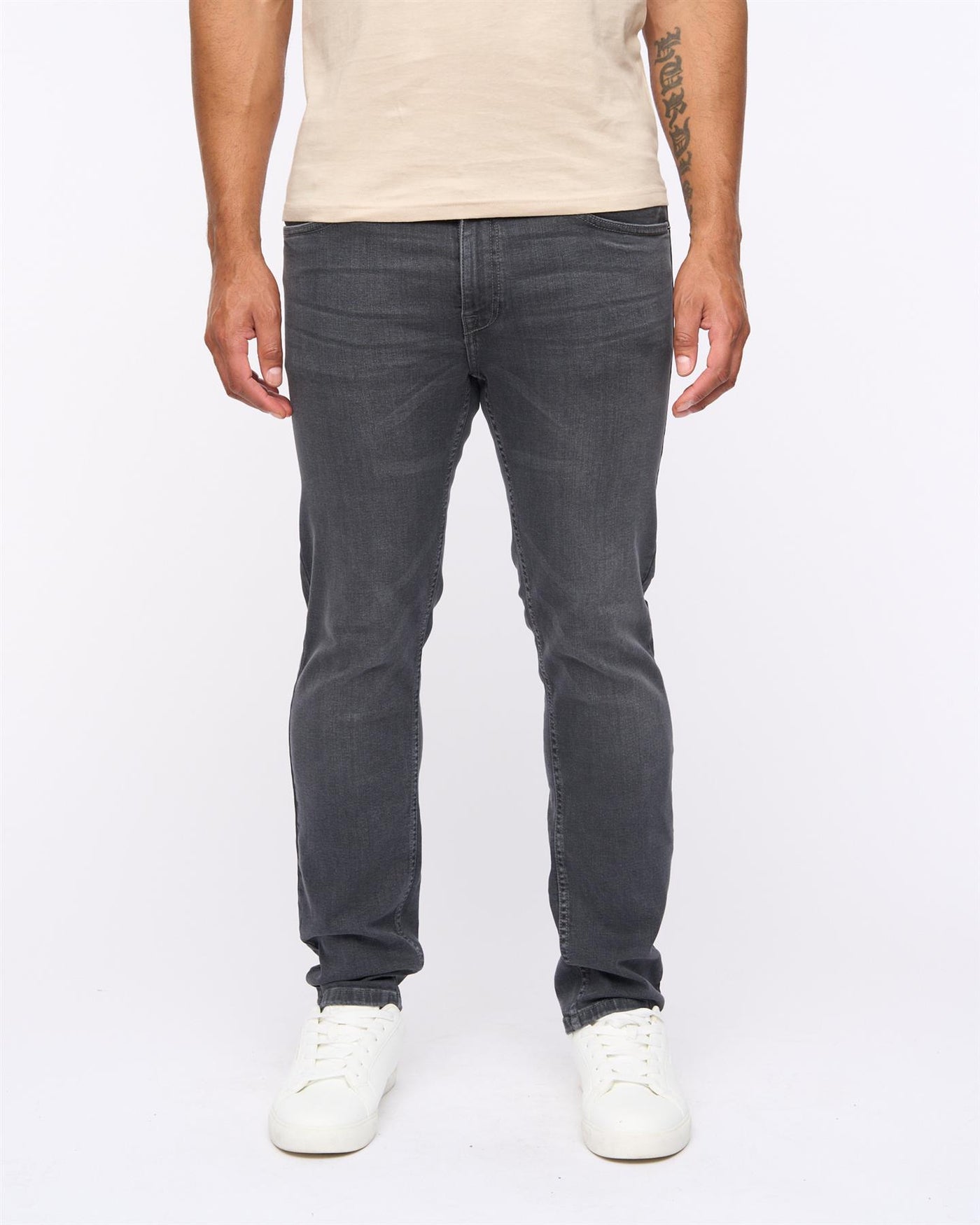 Mens Abingdon Slim Fit Jeans Grey