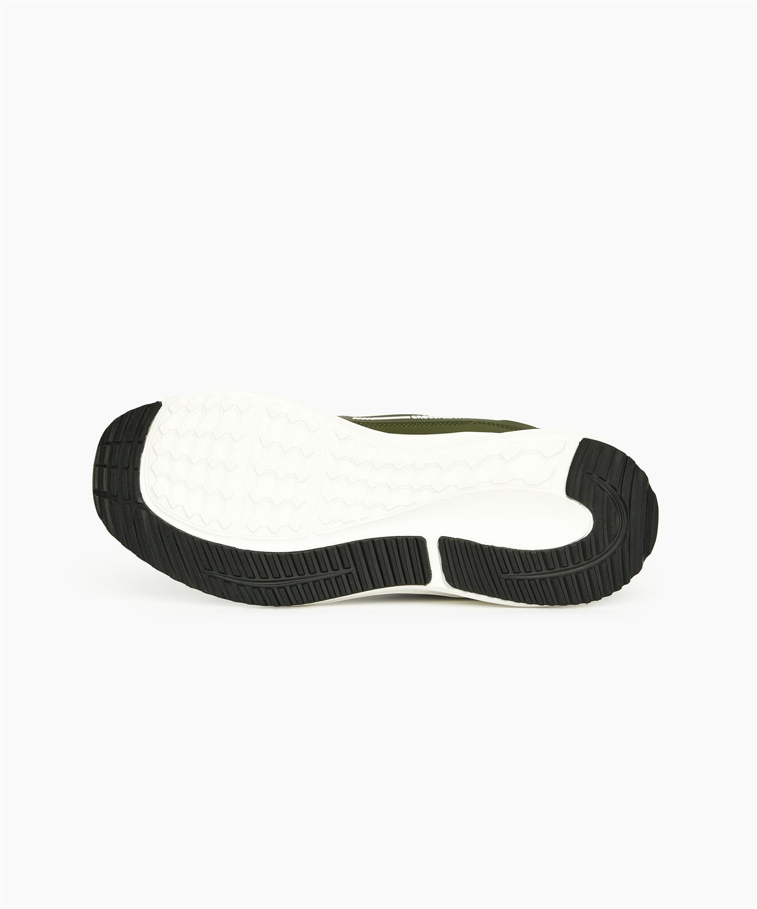 Mens Holywell Flyknit Trainers Olive/White