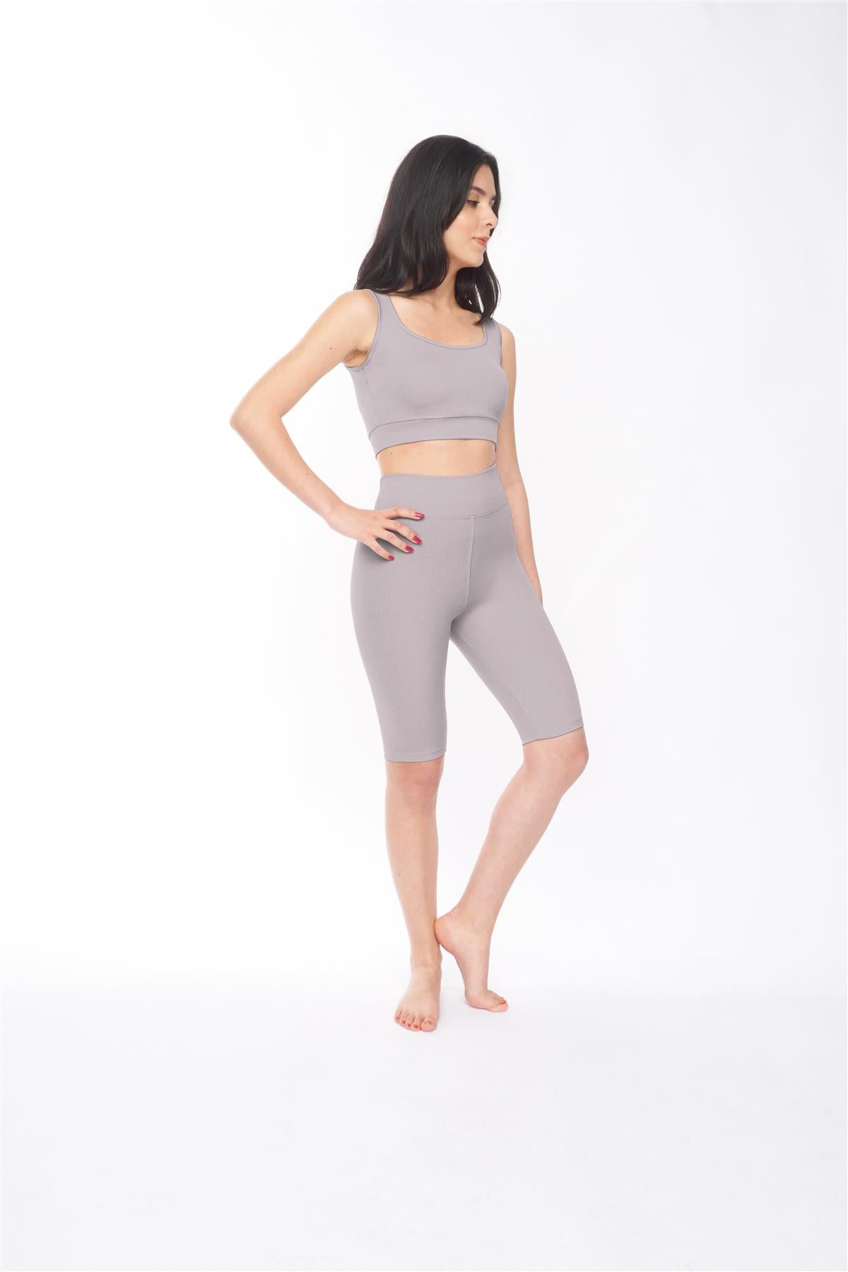 Mira Ribbed Shorts