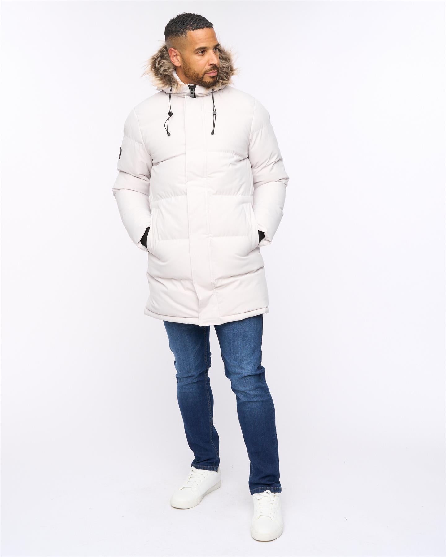 Northbrook Mid Length Parka Stone