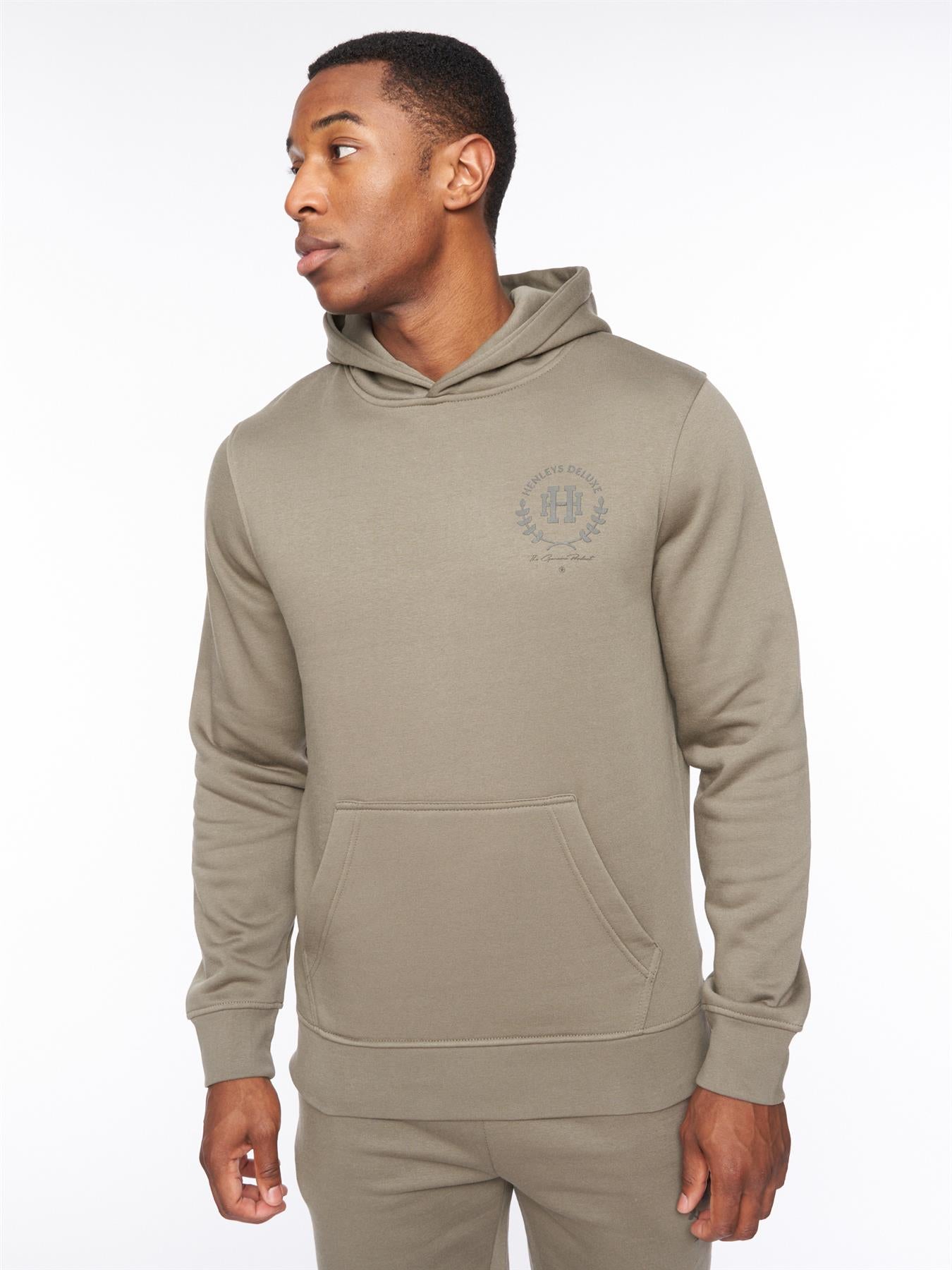 Mens Alston Hoodie Khaki