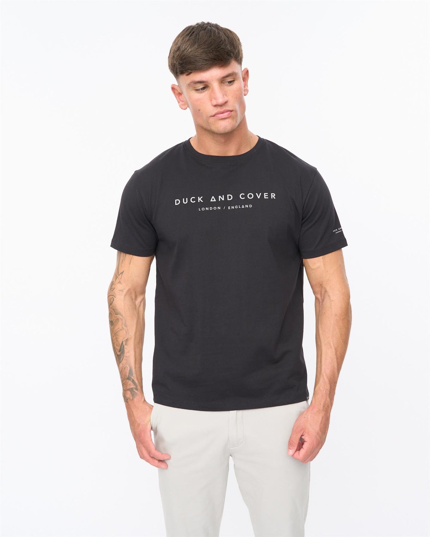 Mens Crytons Heavy T-Shirt Black