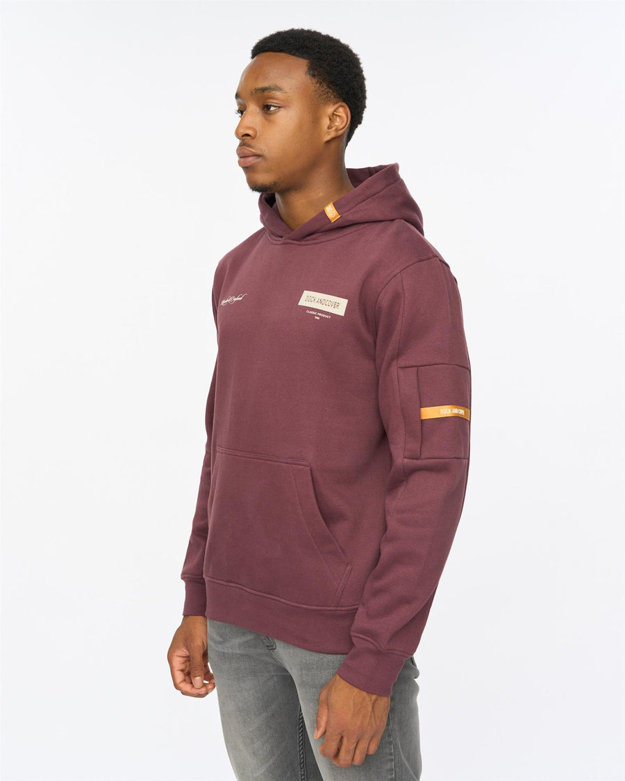 Mens Marsak V2 Hoodie Raisin