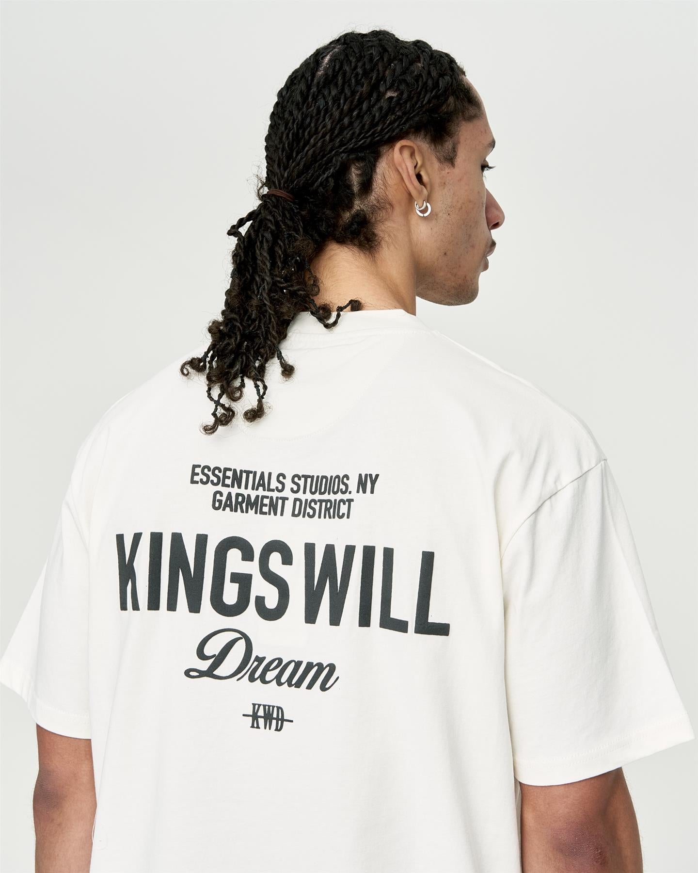 Mens Studio Garment District T-Shirt White
