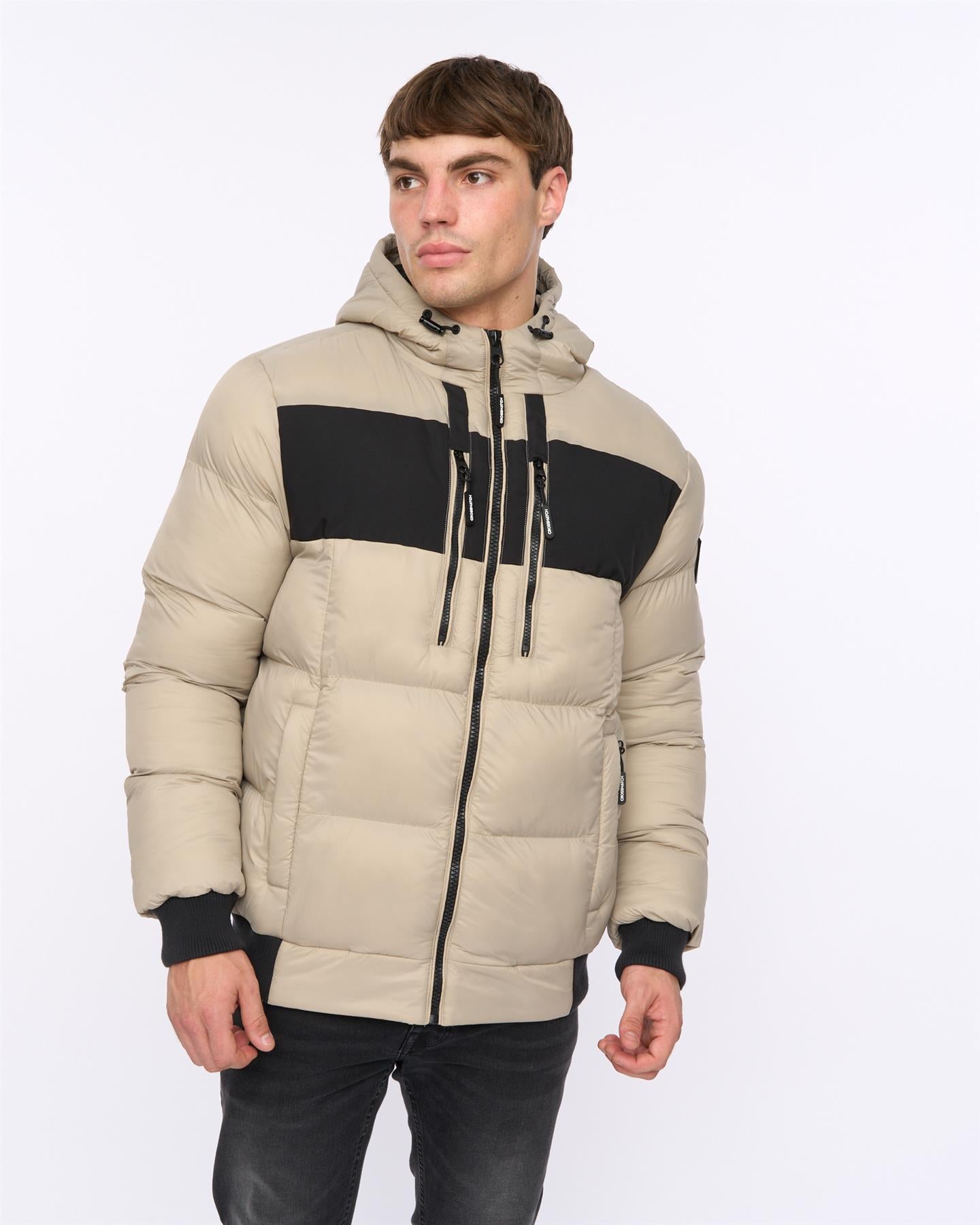 Mens Staylike Jacket Stone