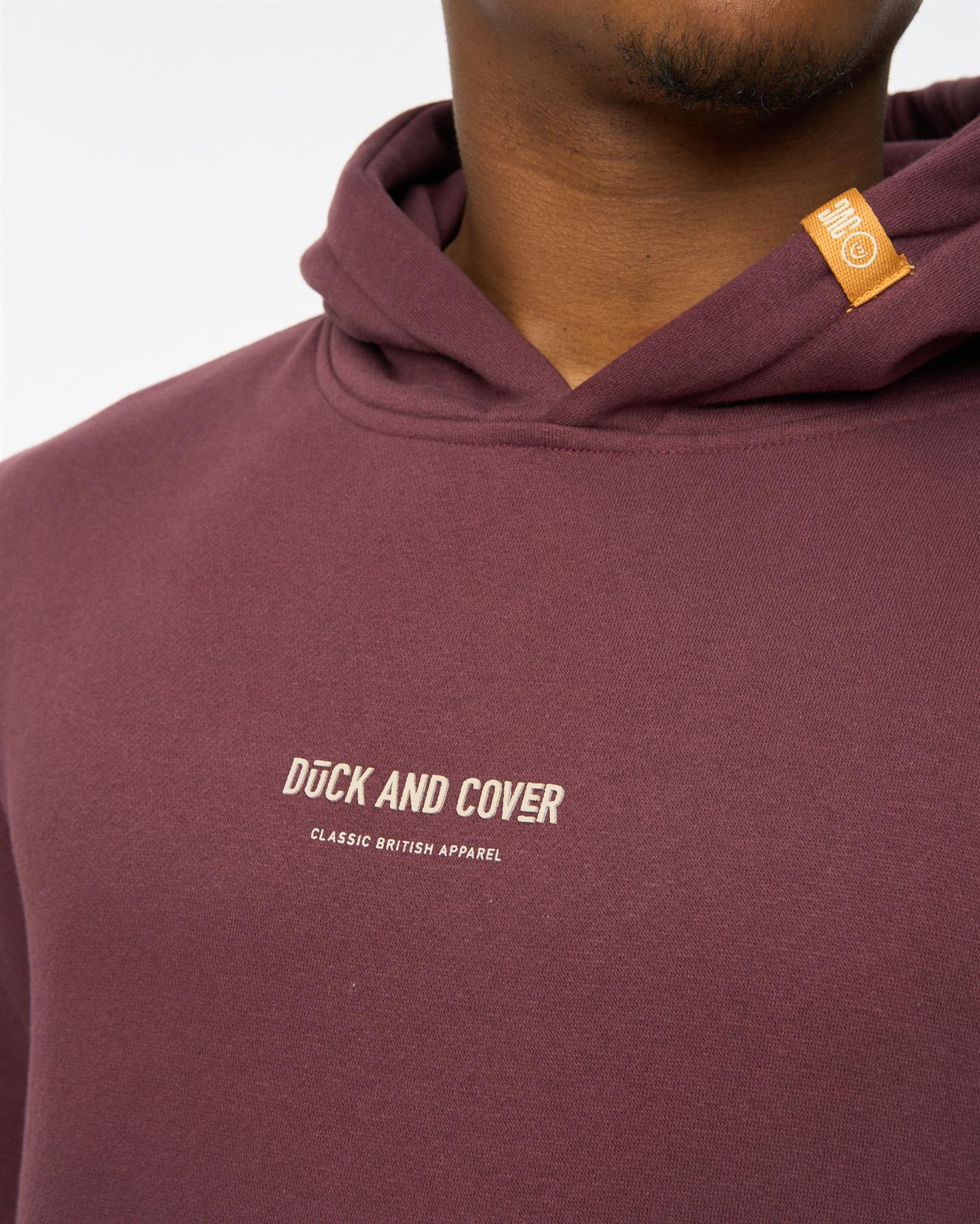 Mens Brammers V2 Hoodie Raisin