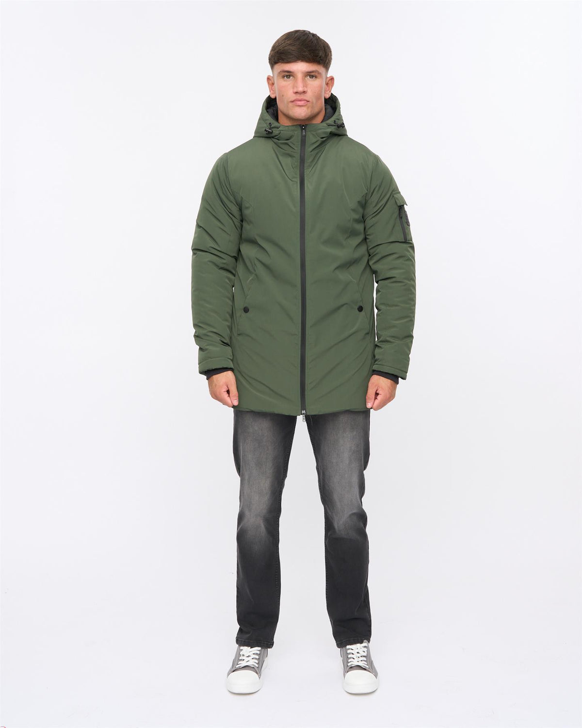 Mens Mantrax Padded Jacket Dark Olive