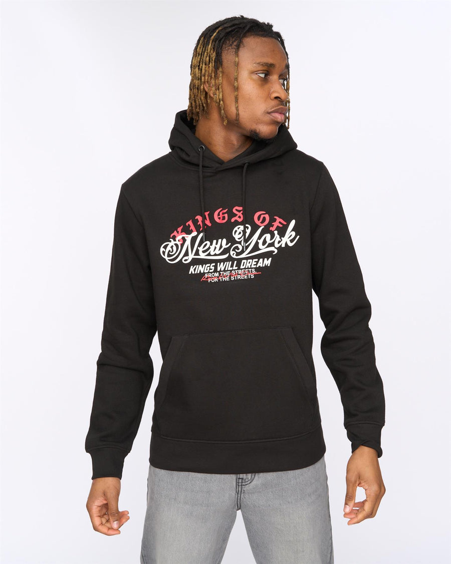 Mens Affiliated Hoodie Black
