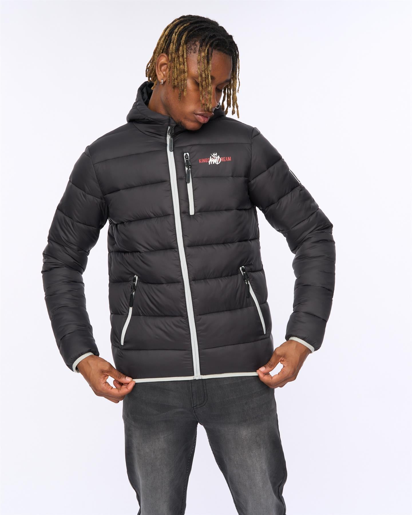 Mens Barcana Puffer Jacket Black
