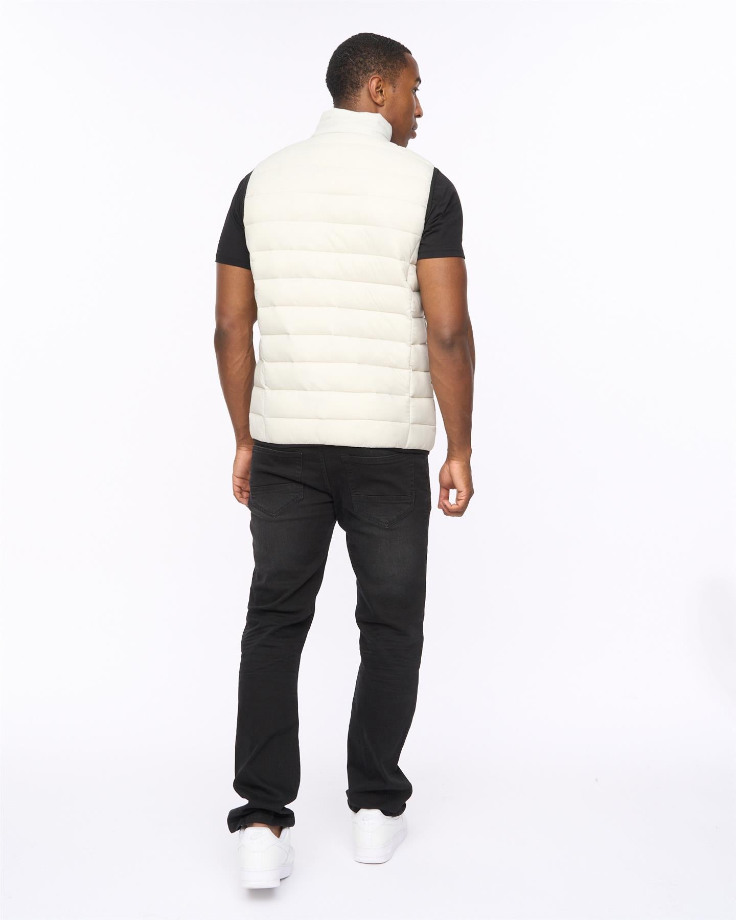 Mens Gattering MVE Gilet Putty