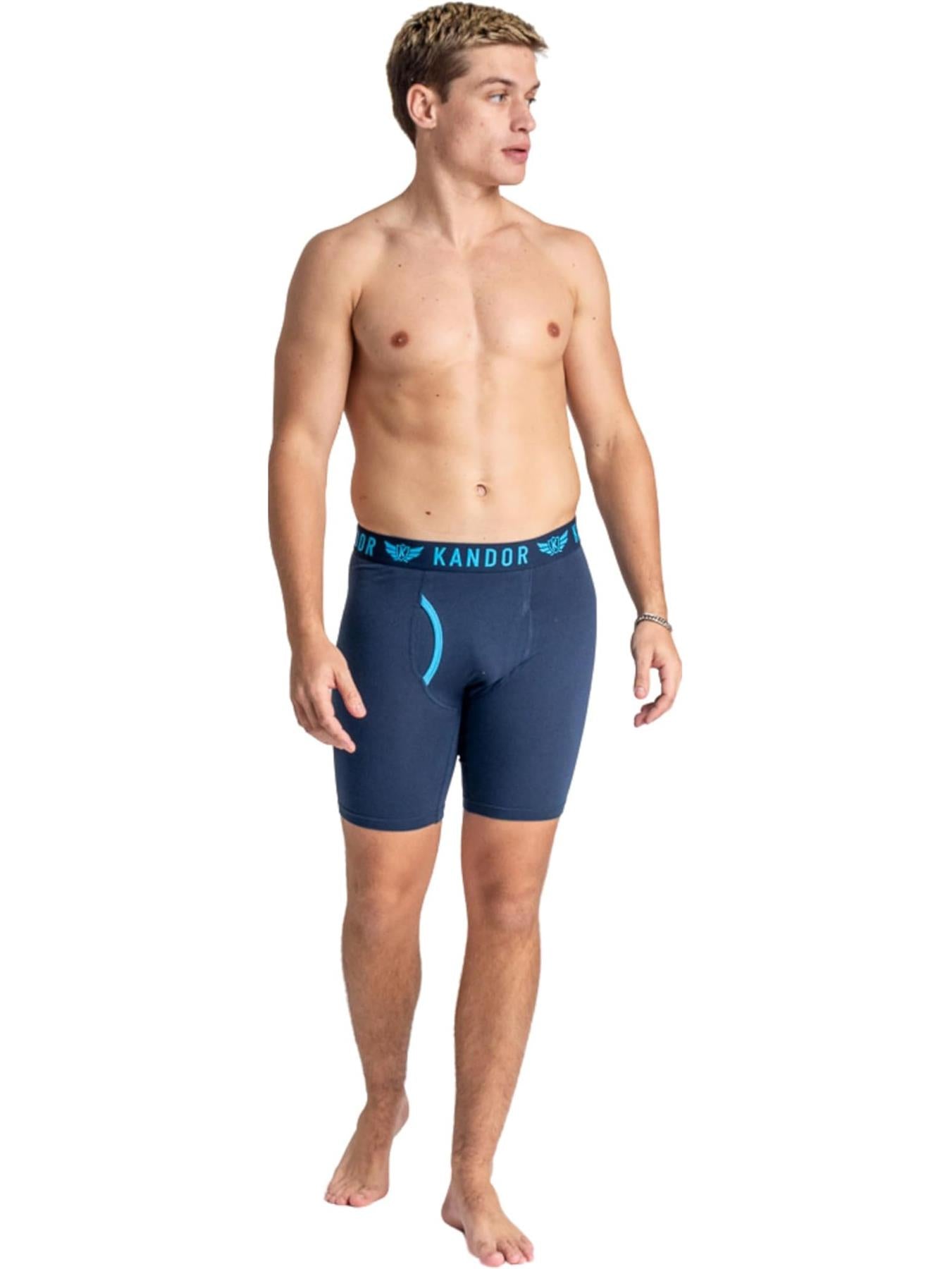 Men's Trunken Boxers 3pk Blue