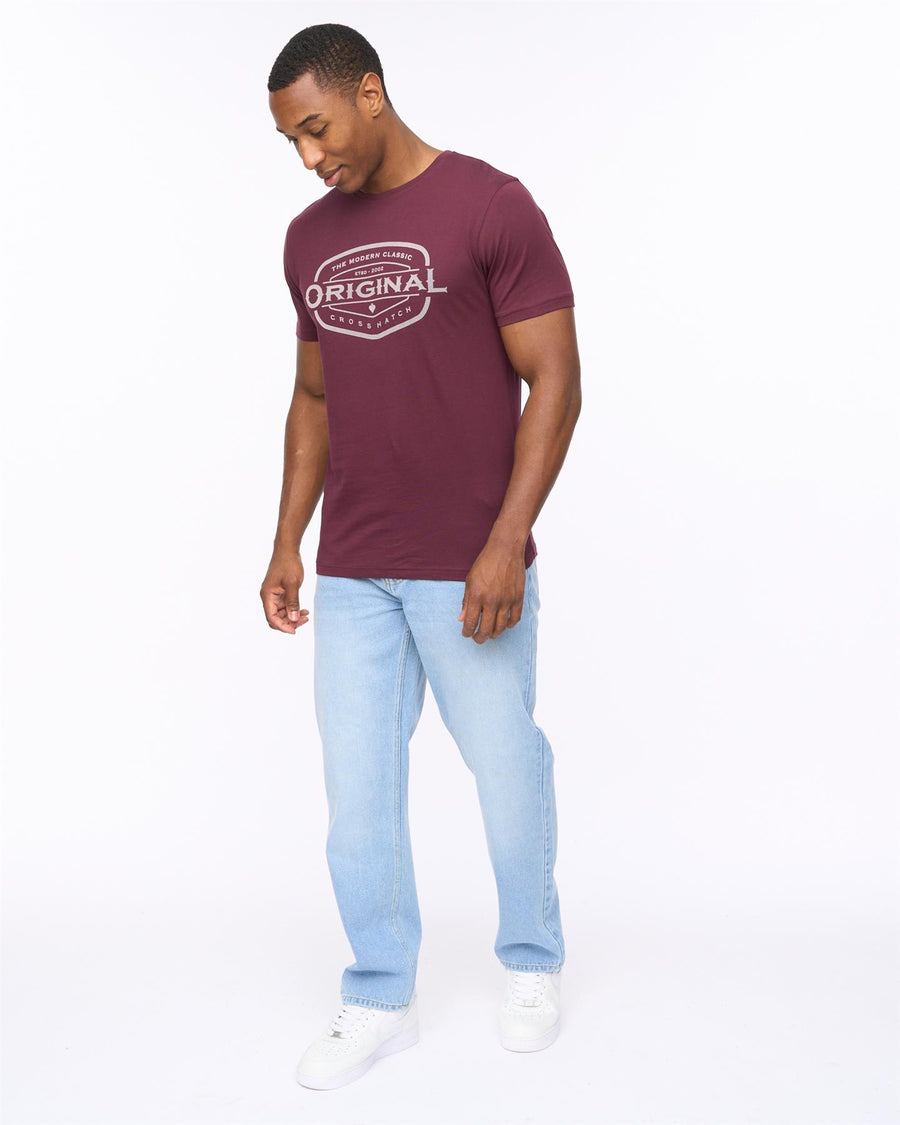Mens Tillman Baggy Jeans Light Wash