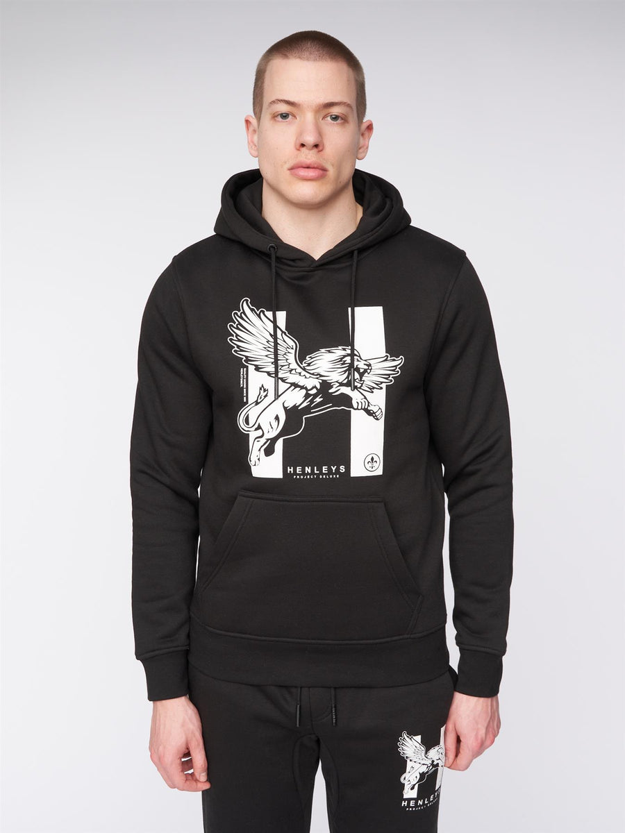 Mens Curveball Hoodie Black