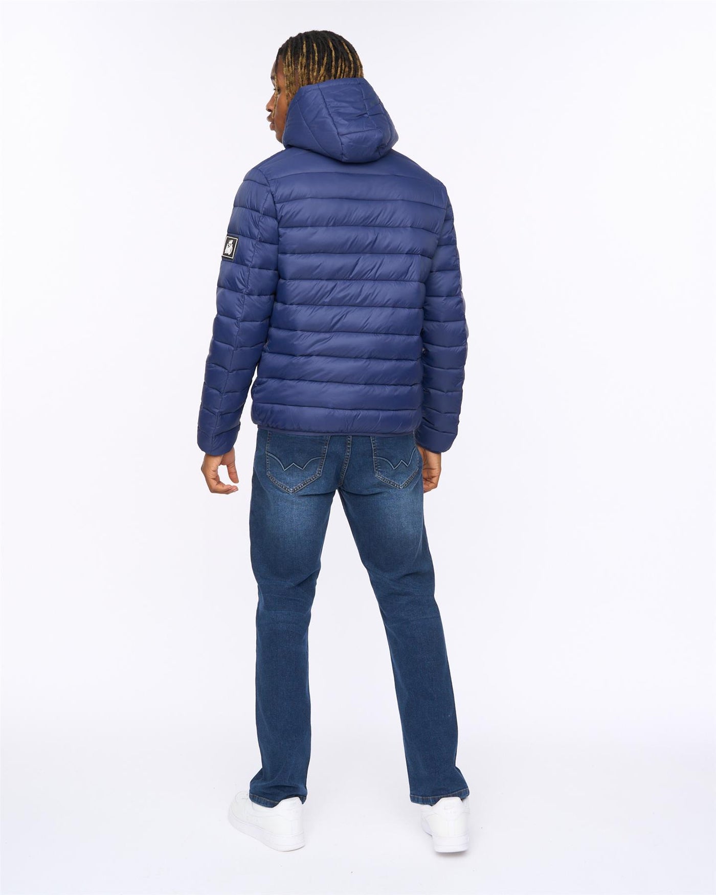 Mens Jackinson Puffer Jacket Navy